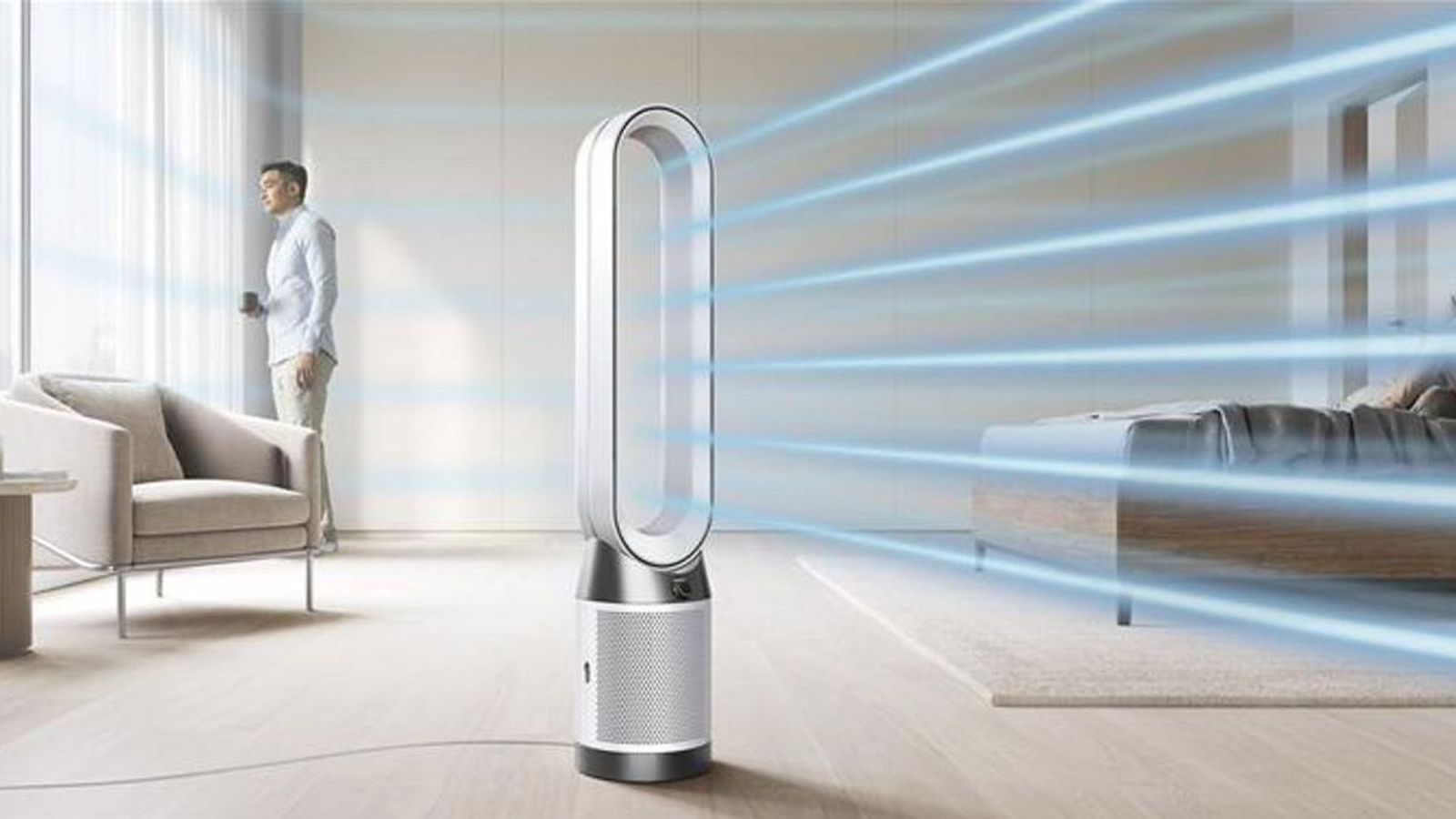 Quien ha probado este purificador de aire Dyson lo recomienda: mejora la calidad del aire de casa por 100€ menos