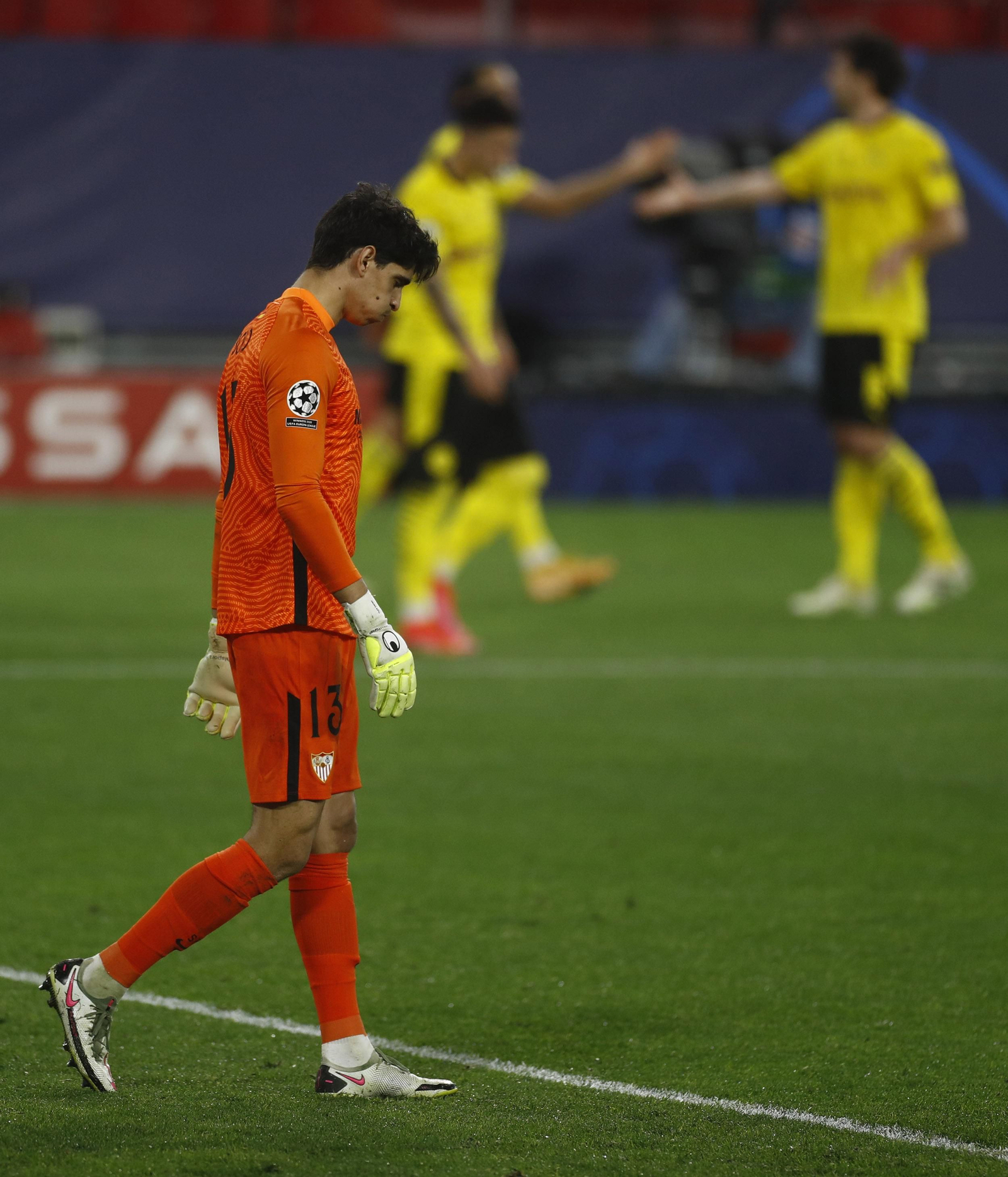 Las imágenes del Sevilla-Borussia Dortmund de Champions