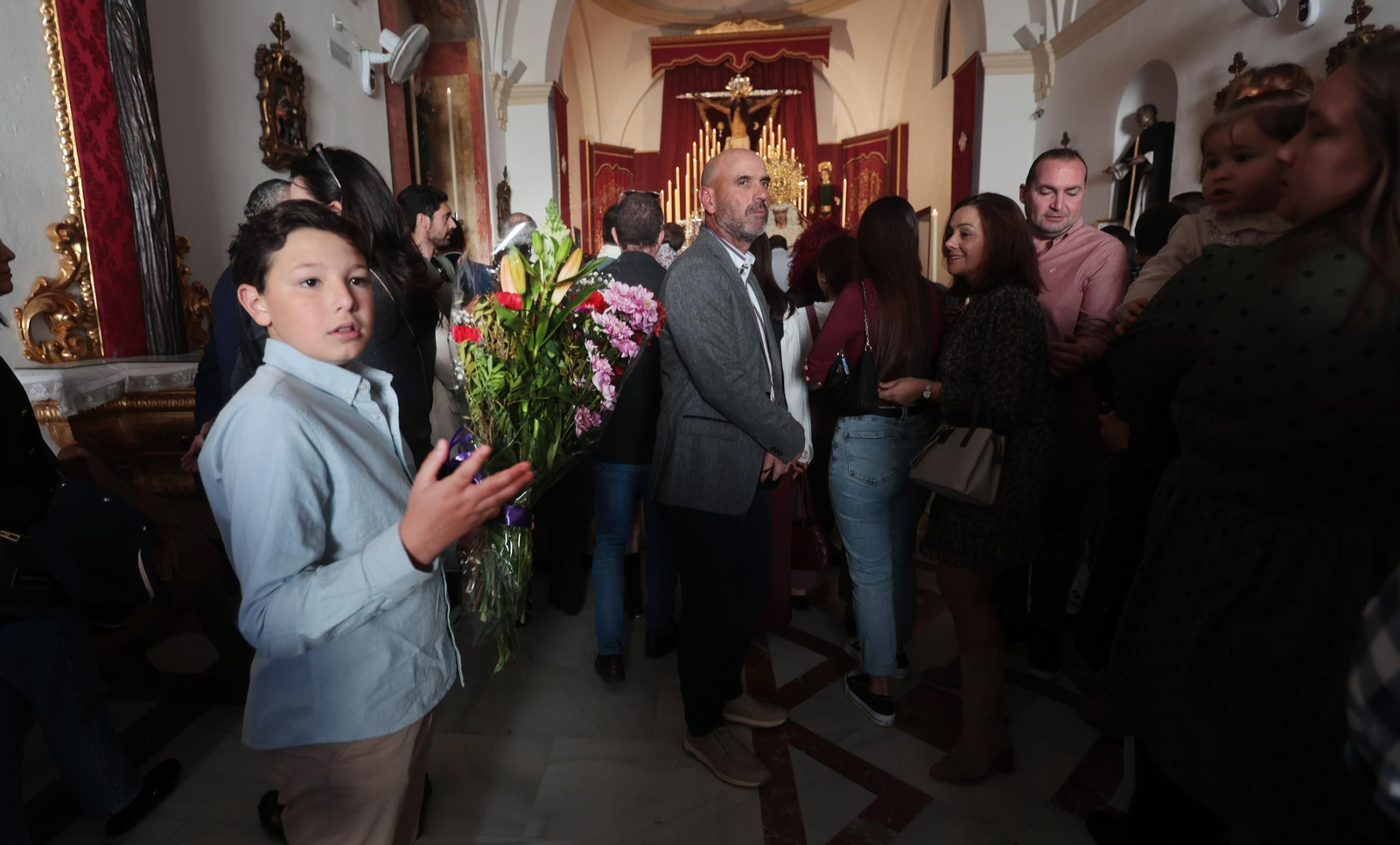 Besapiés y besamanos del cuarto domingo de Cuaresma en Jerez 2025