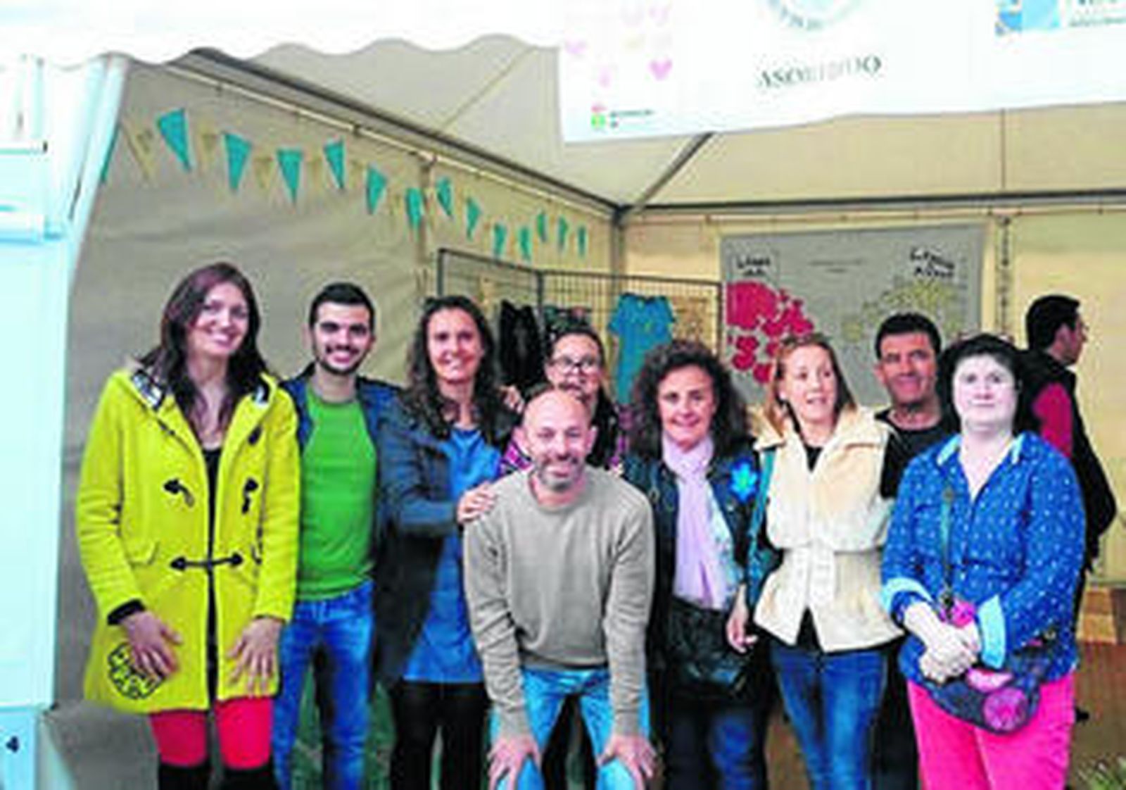Equipo de Asorejido durante la celebración del último encuentro asociativo.