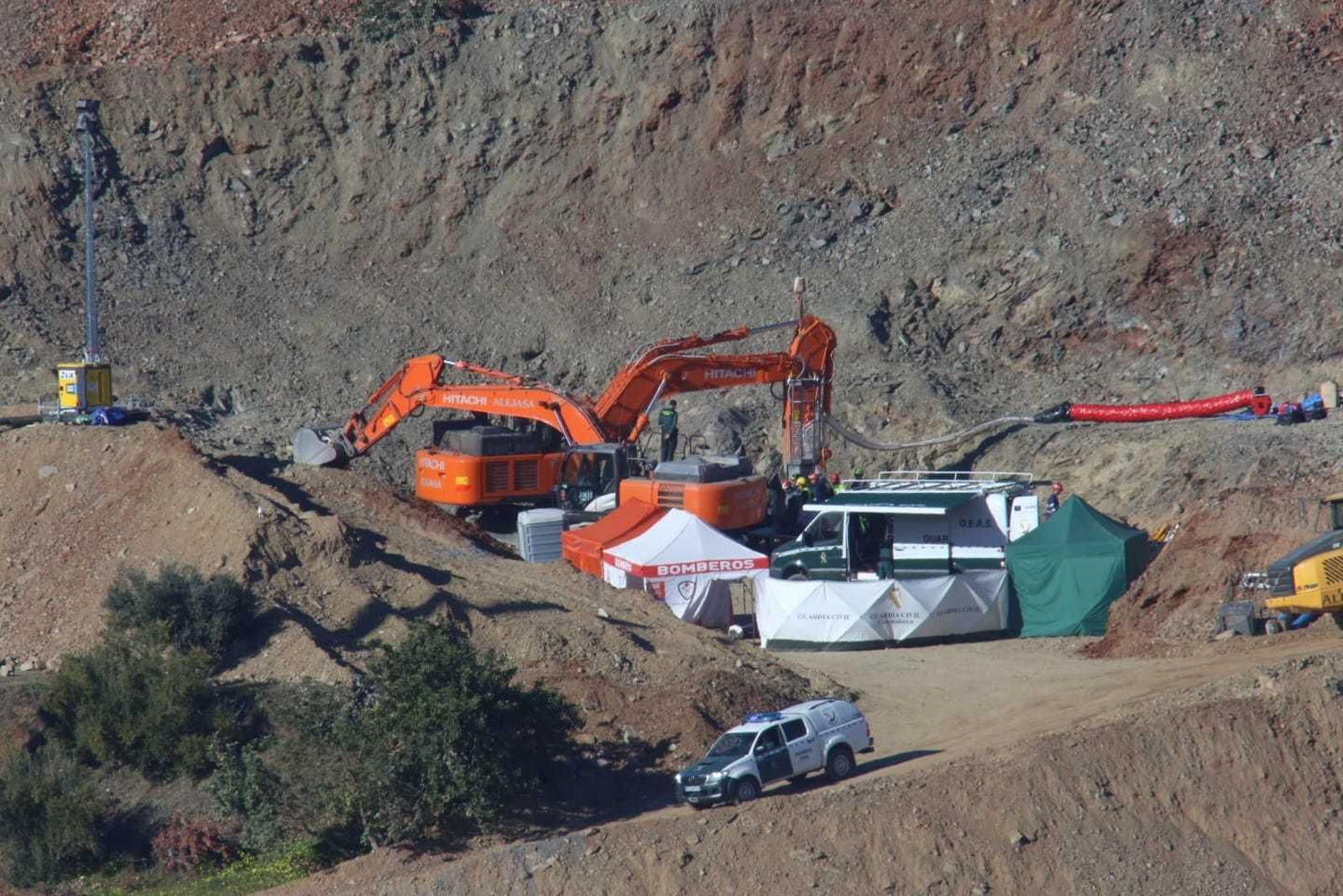 Los mineros ultiman el rescate de Julen en Totalán.