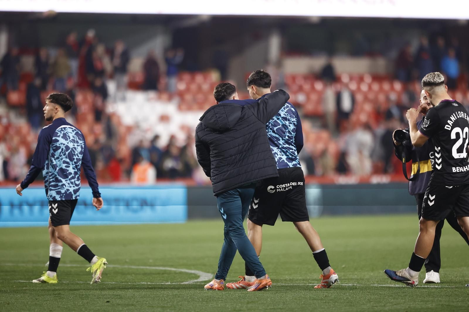 El Granada-Málaga CF, en fotos