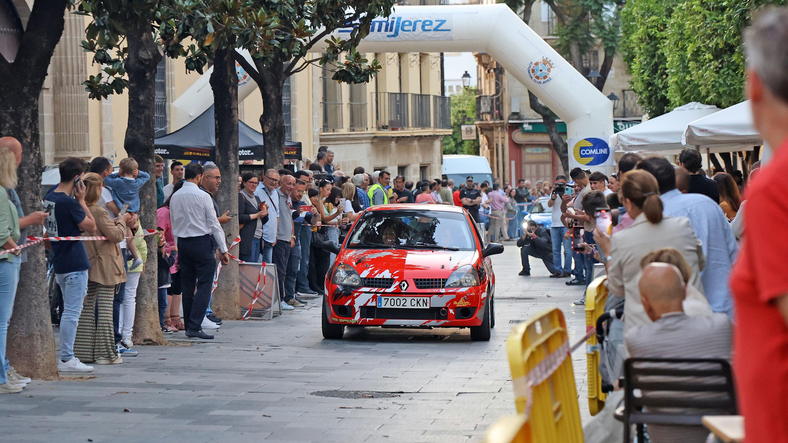 Salida del Rally Ciudad de Jerez 2024