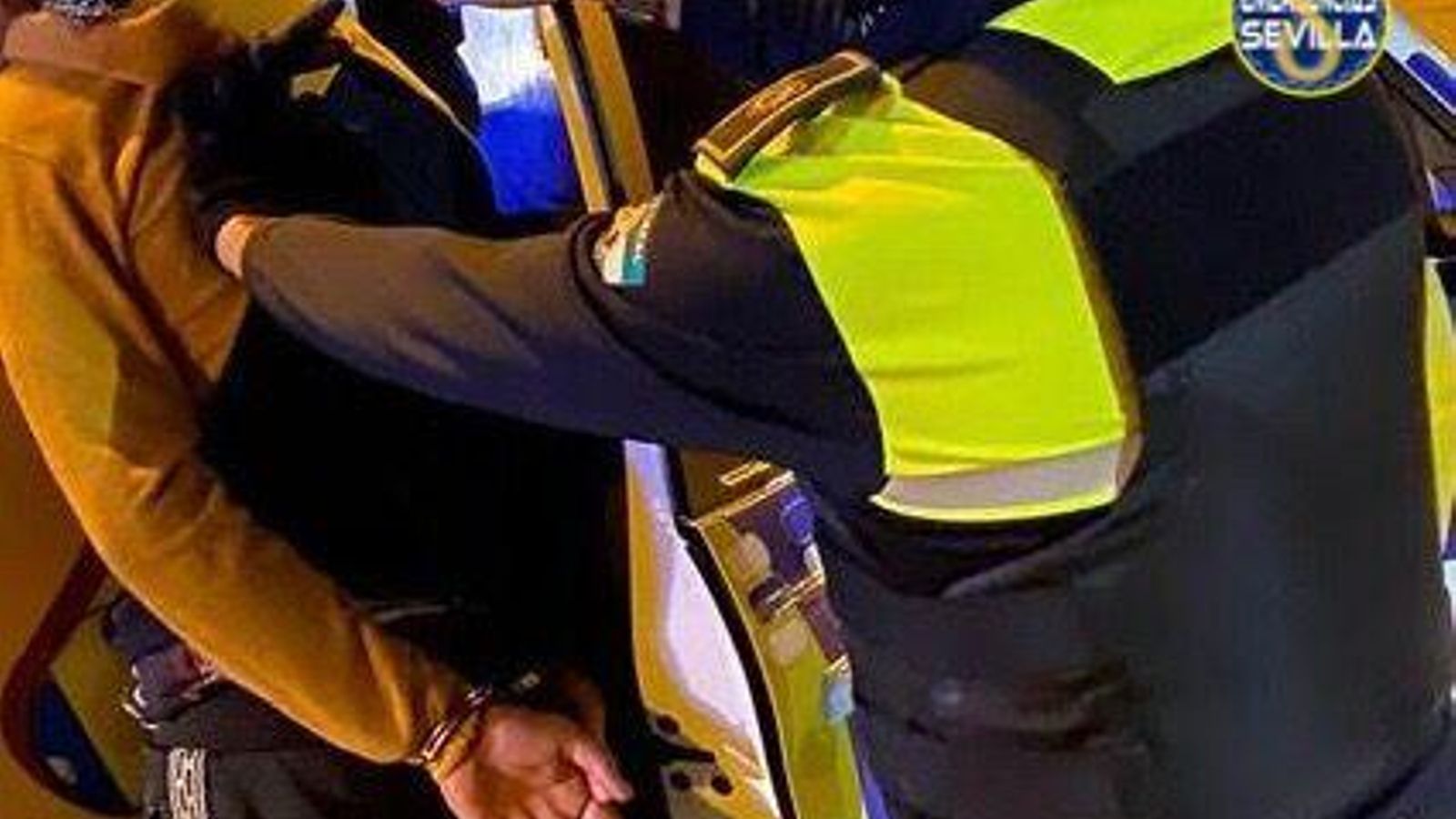 Momento de la detención.