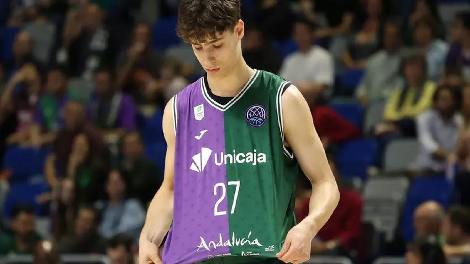 Del Pino, con el Unicaja.