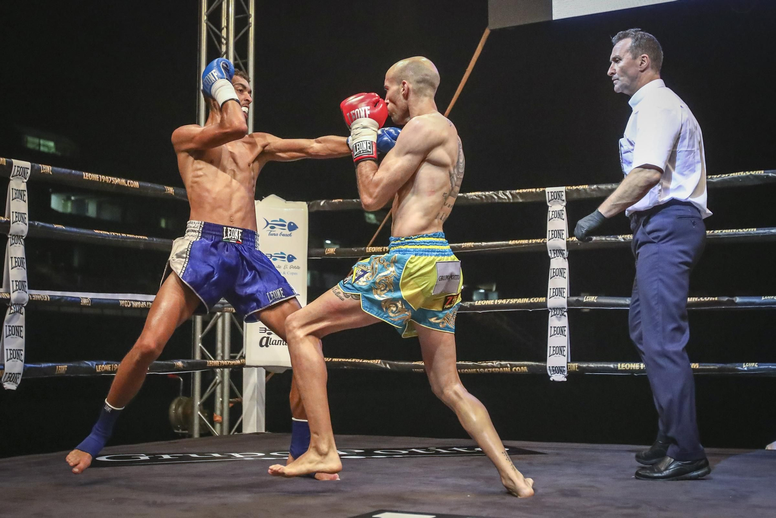 Imagenes de la velada de muay thai, Cádiz Fight Night 2