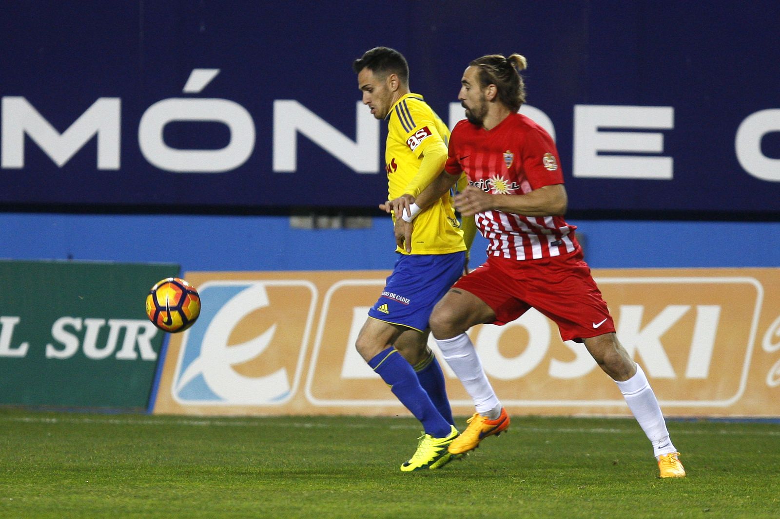 El Cádiz-Almería, en imágenes