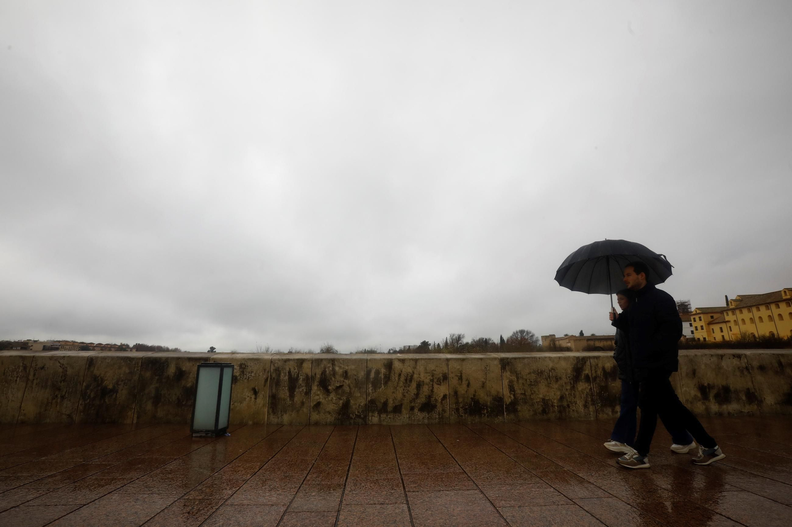 El paso de la borrasca Herminia por Córdoba, en imágenes