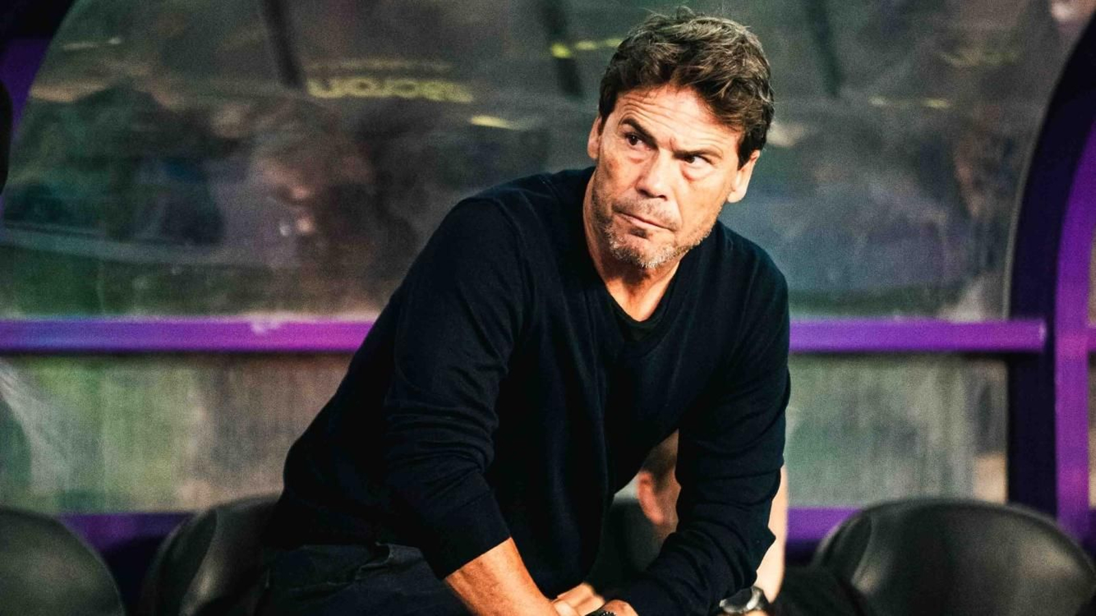 El técnico rojiblanco, en los prolegómenos de este duelo liguero.