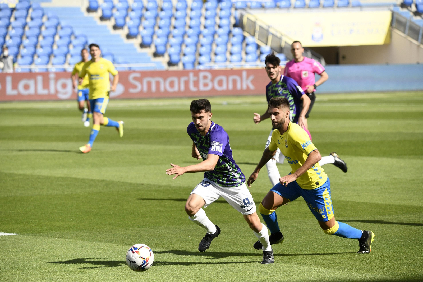 El Las Palmas-Málaga CF, en fotos