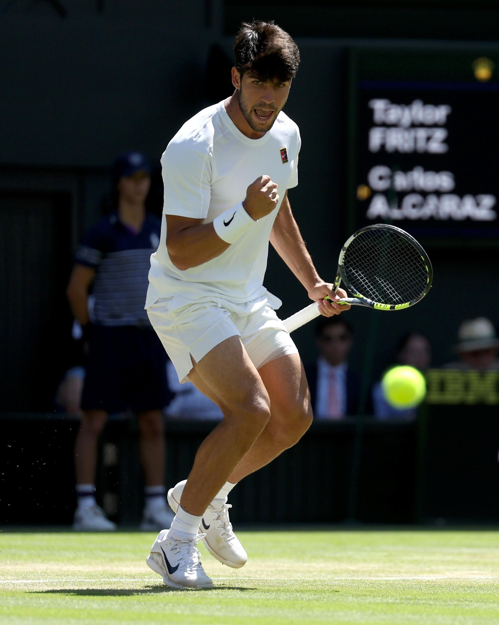 Las fotos del pase de Alcaraz a la final de Wimbledon Las fotos del pase de Alcaraz a la final de Wimbledon