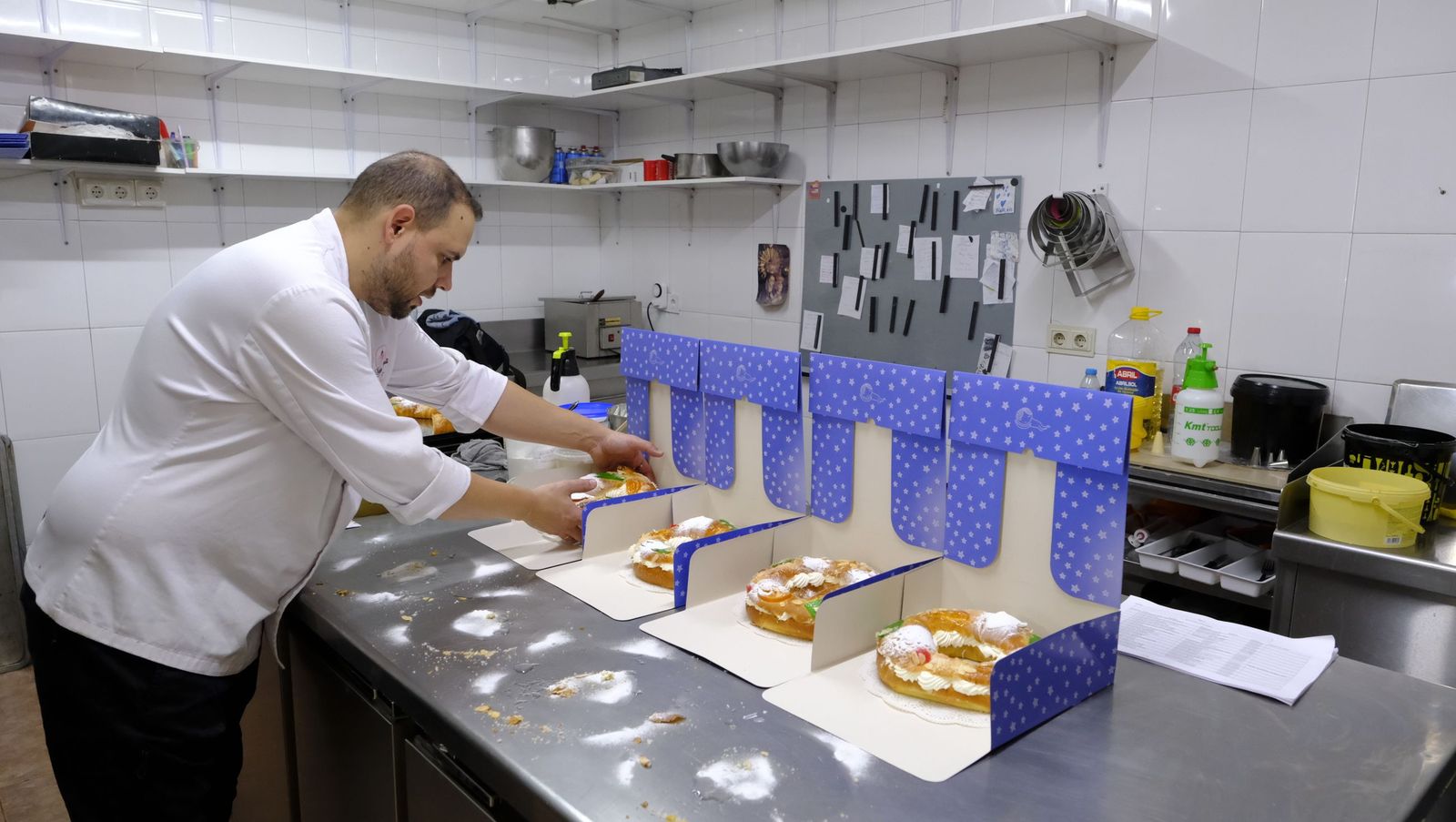 Tu roscón de reyes en Yemadi, tradición y calidad, en imágenes