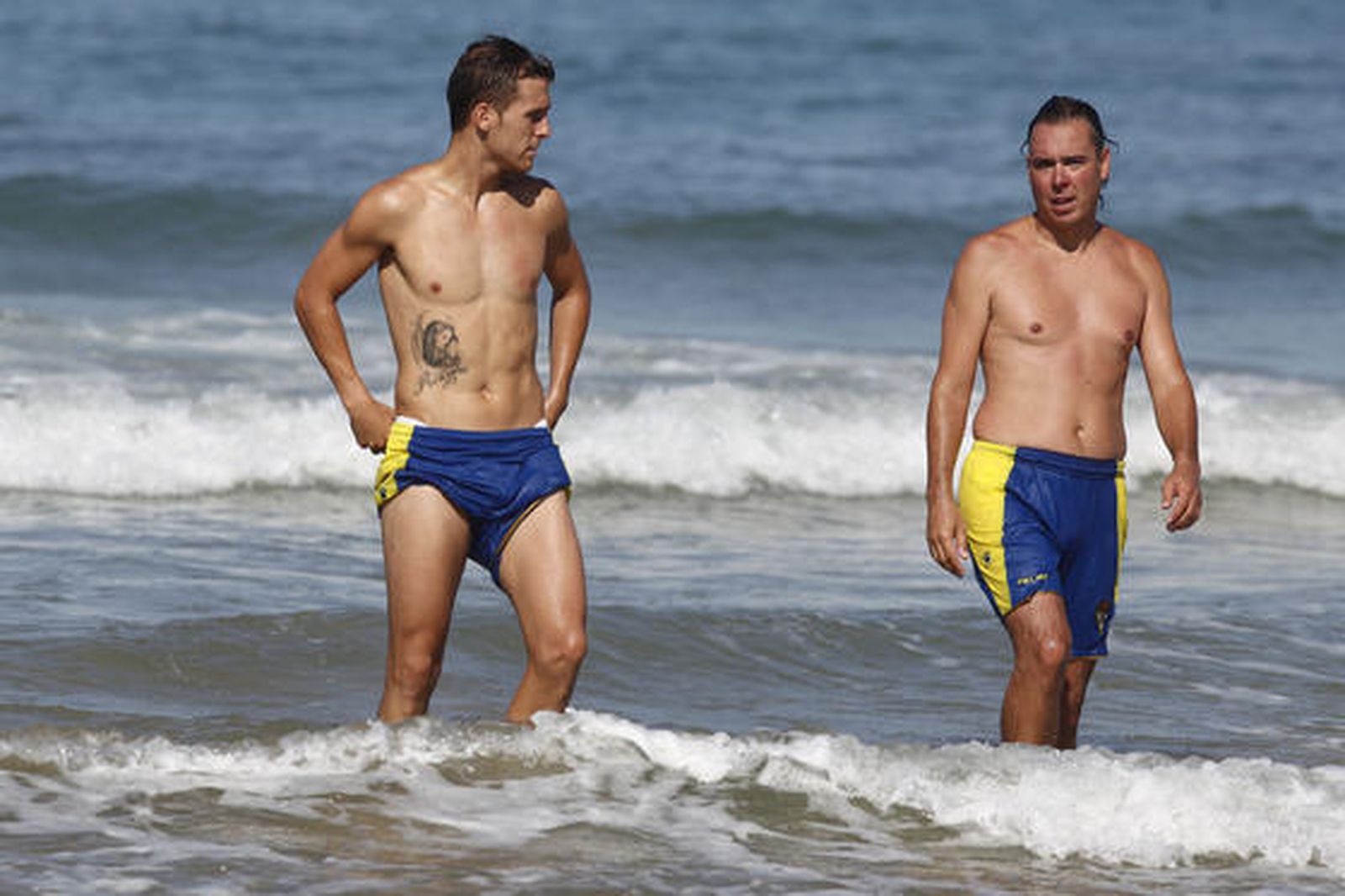 Un momento del entrenamiento

Foto: Jesus Marin