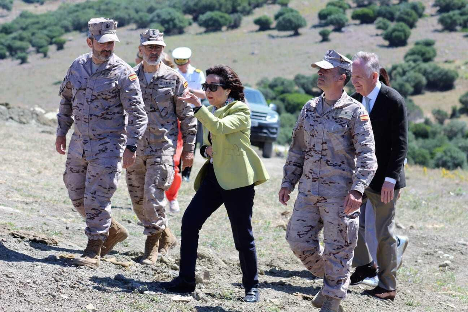 Imágenes de la formación a militares de Ucrania en Barbate