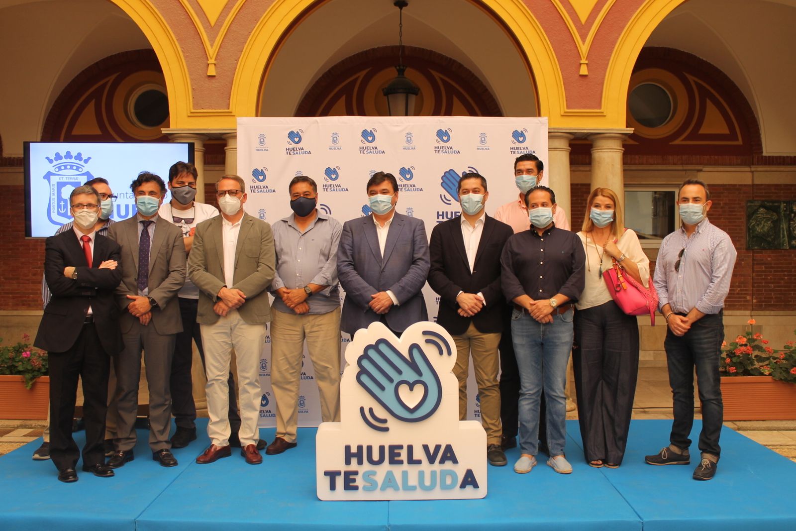 Presentación de la campaña Huelva te saluda.