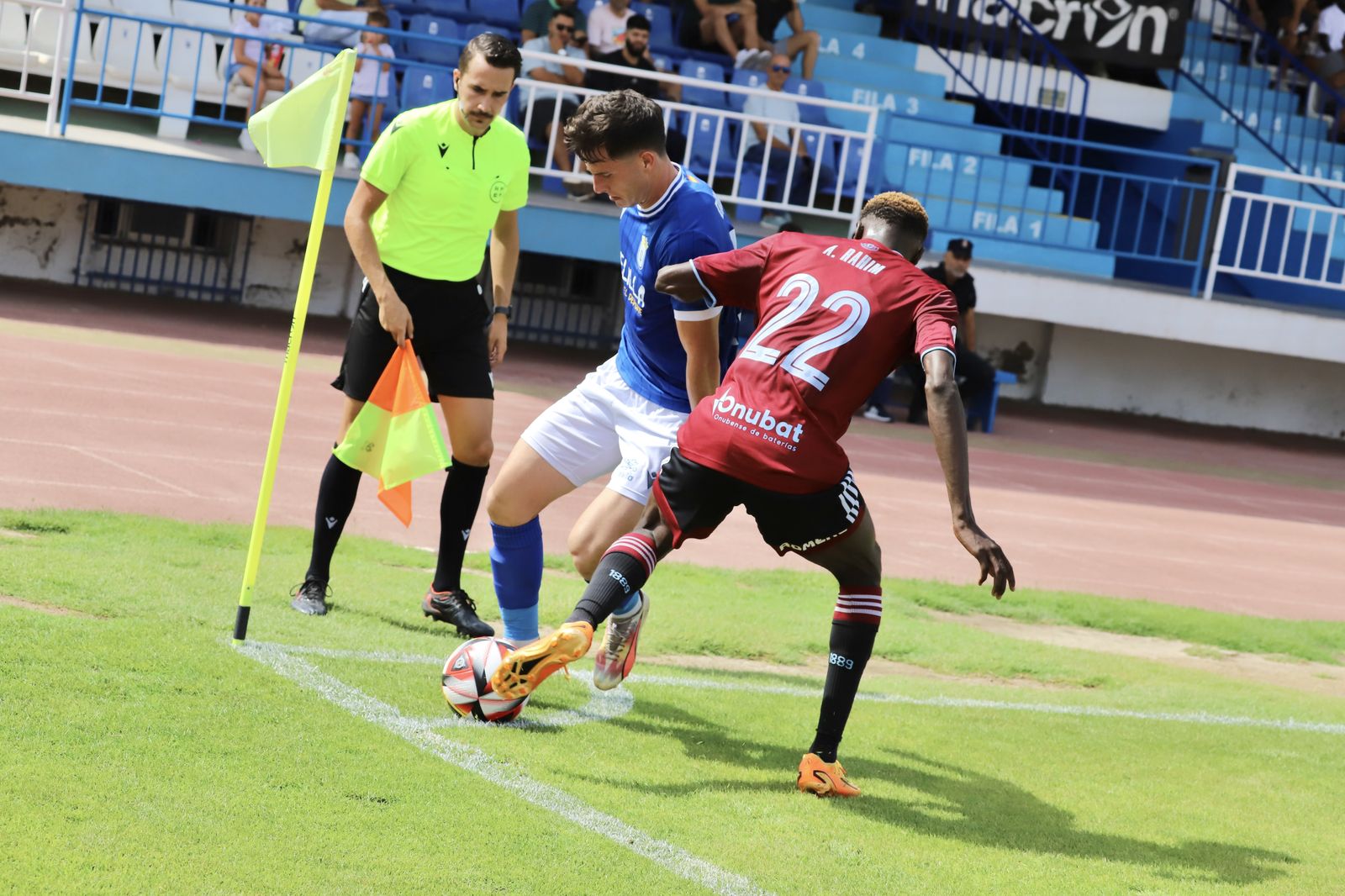 Imágenes del partido entre la UD Melilla y el Recreativo de Huelva