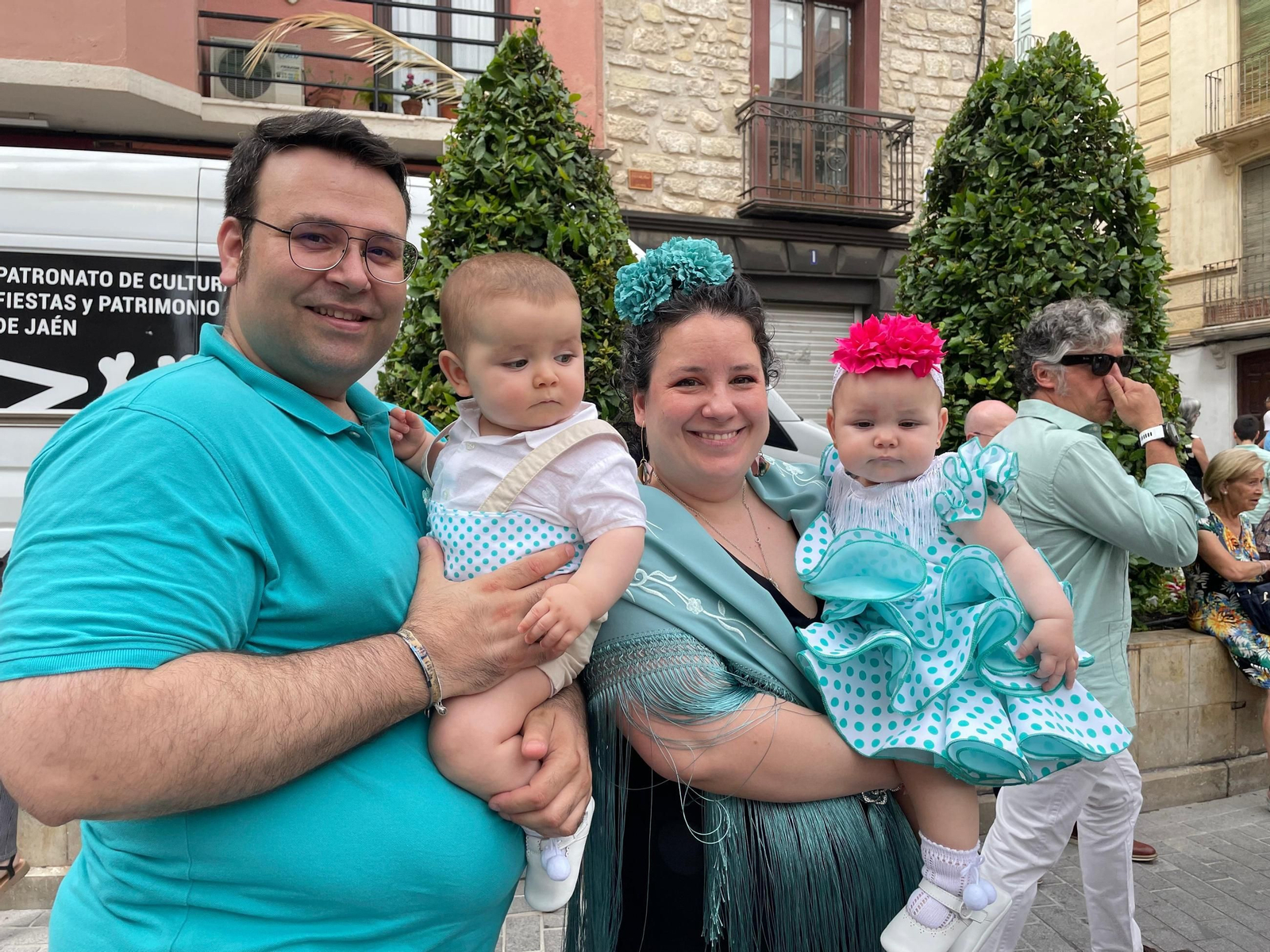 Ofrenda floral a la Virgen de la Capilla, en imágenes