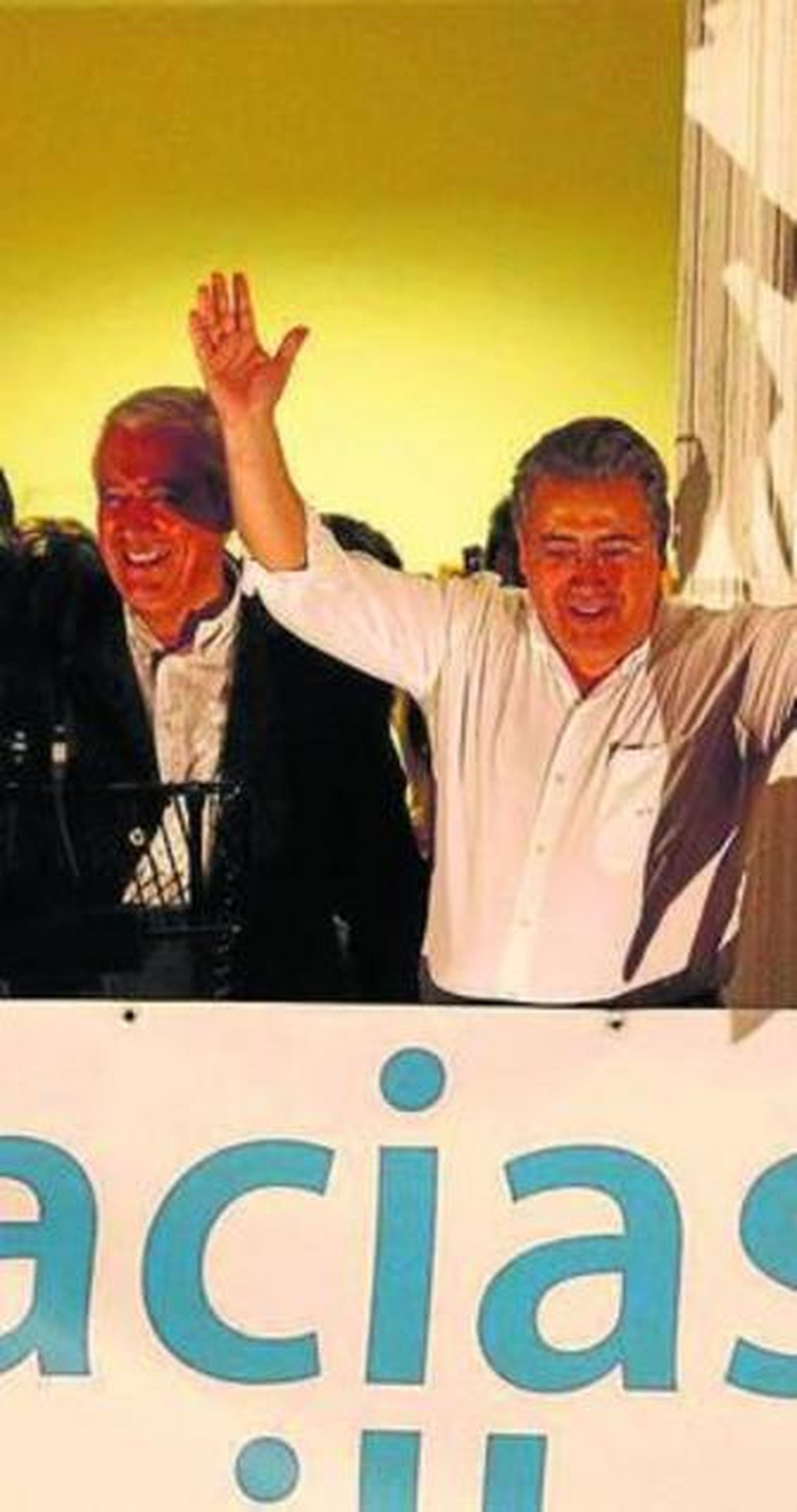 Zoido, con Arenas ayer.