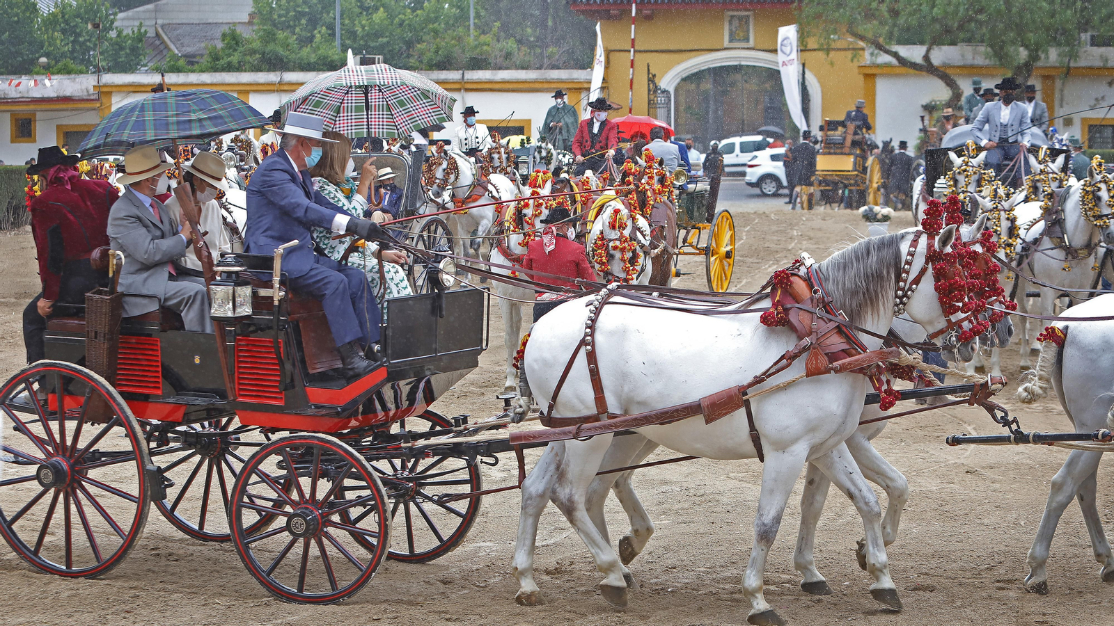 Entrega del Caballo de Oro 2020 al cochero Antonio Carrasco
