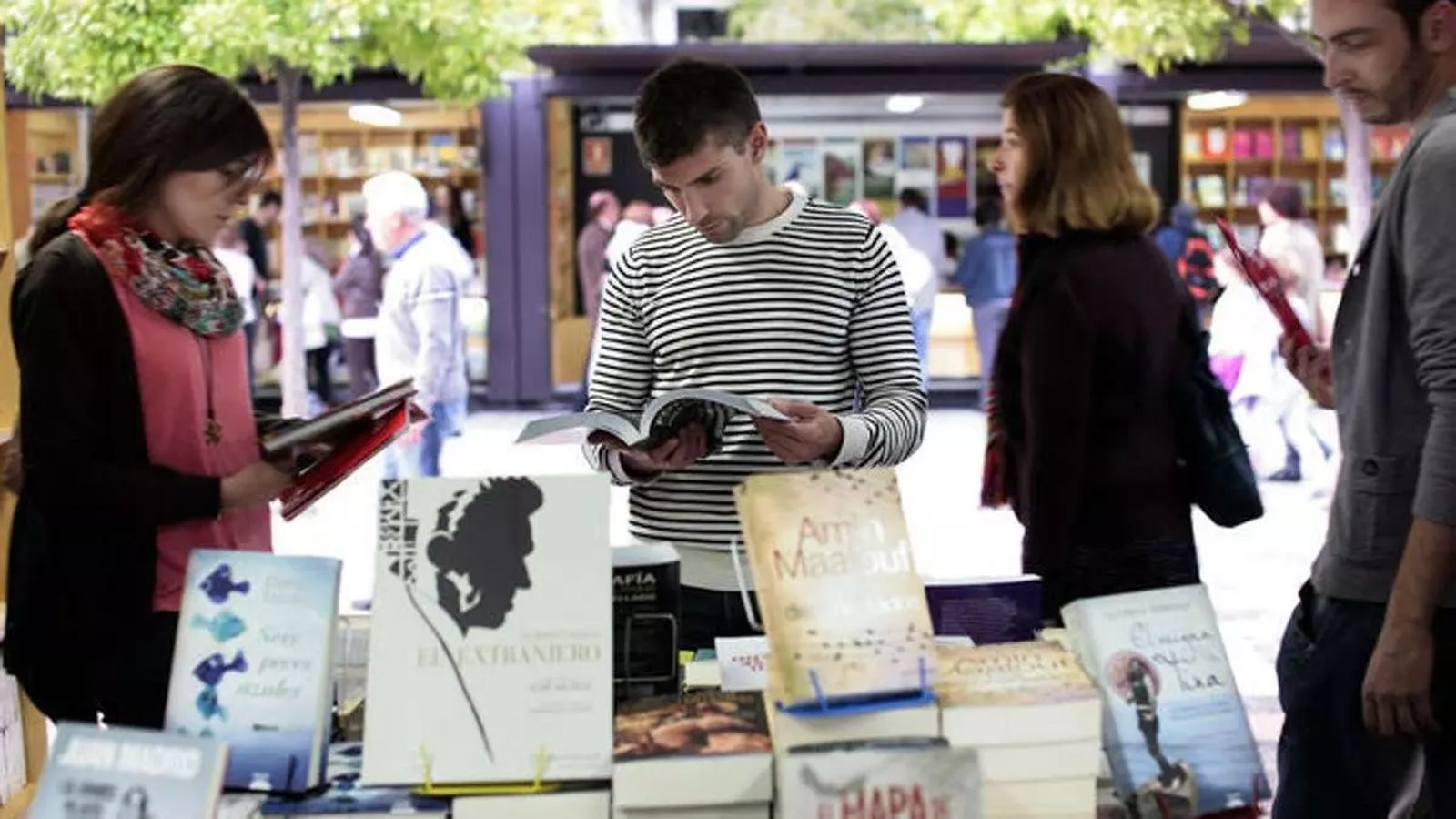 Feria del Libro Antiguo y de Ocasión.