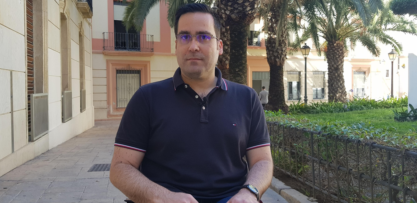 Pedro Díaz, concejal del Grupo Municipal Socialista de Almería