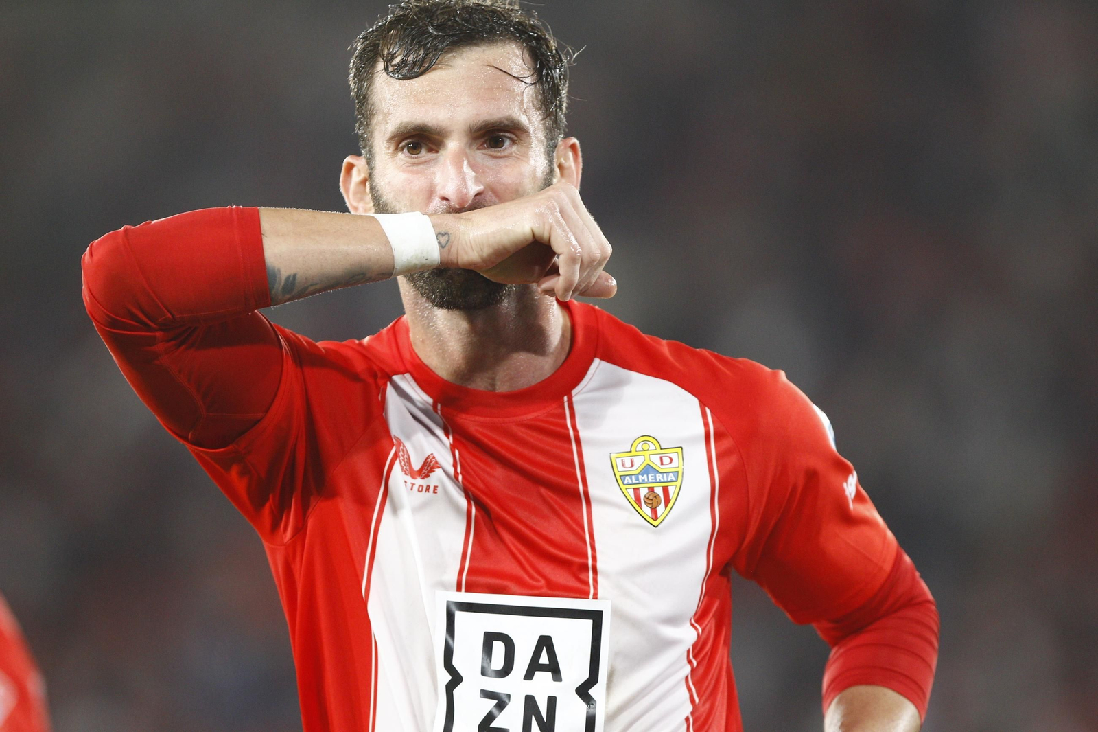 Las mejores imágenes del partido de fútbol U.D. Almería-Córdoba C.F.