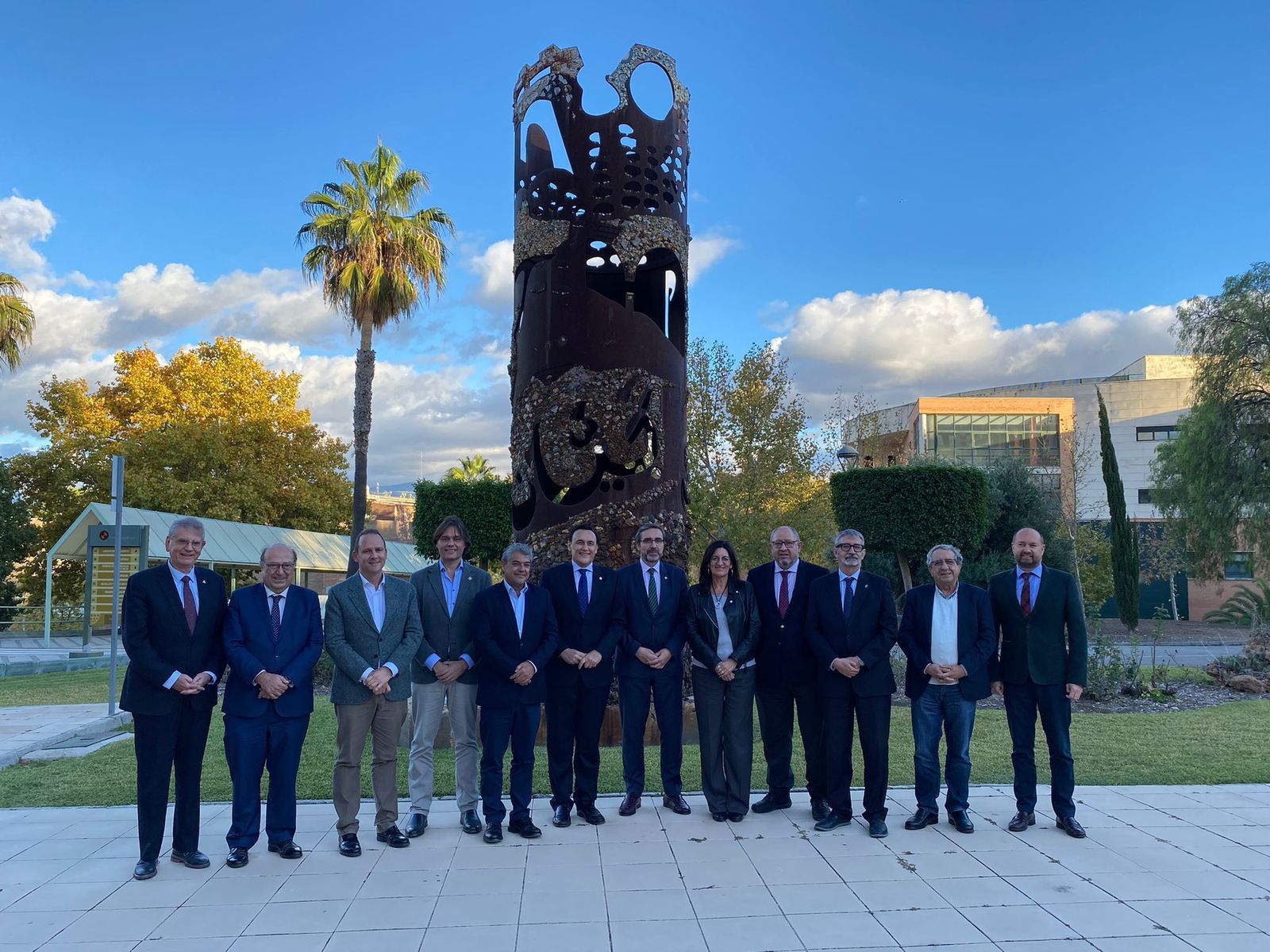 Rectores de las universidades andaluzas.