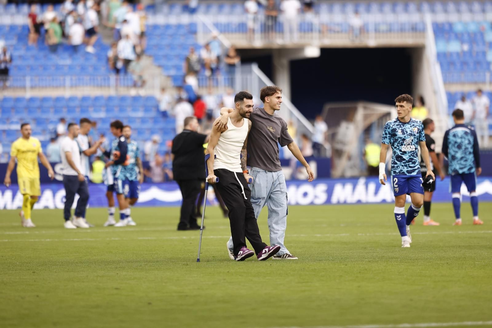Las fotos del Málaga - Andorra