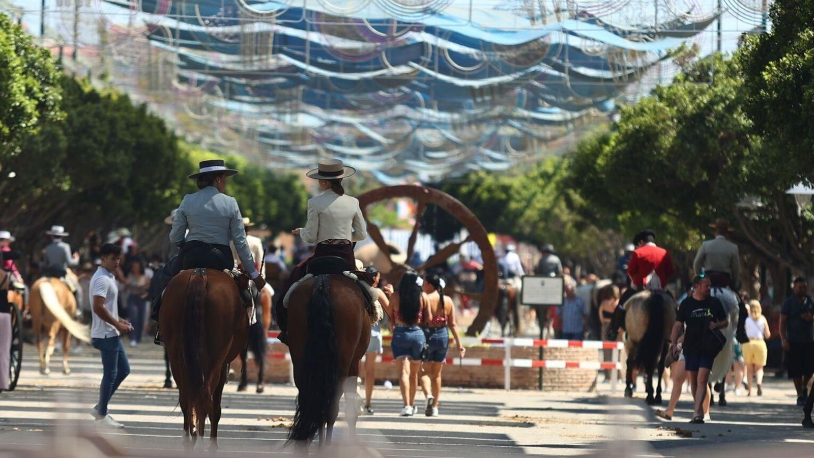 El Real del Cortijo de Torres, esta pasada Feria. El Real del Cortijo de Torres, esta pasada Feria.