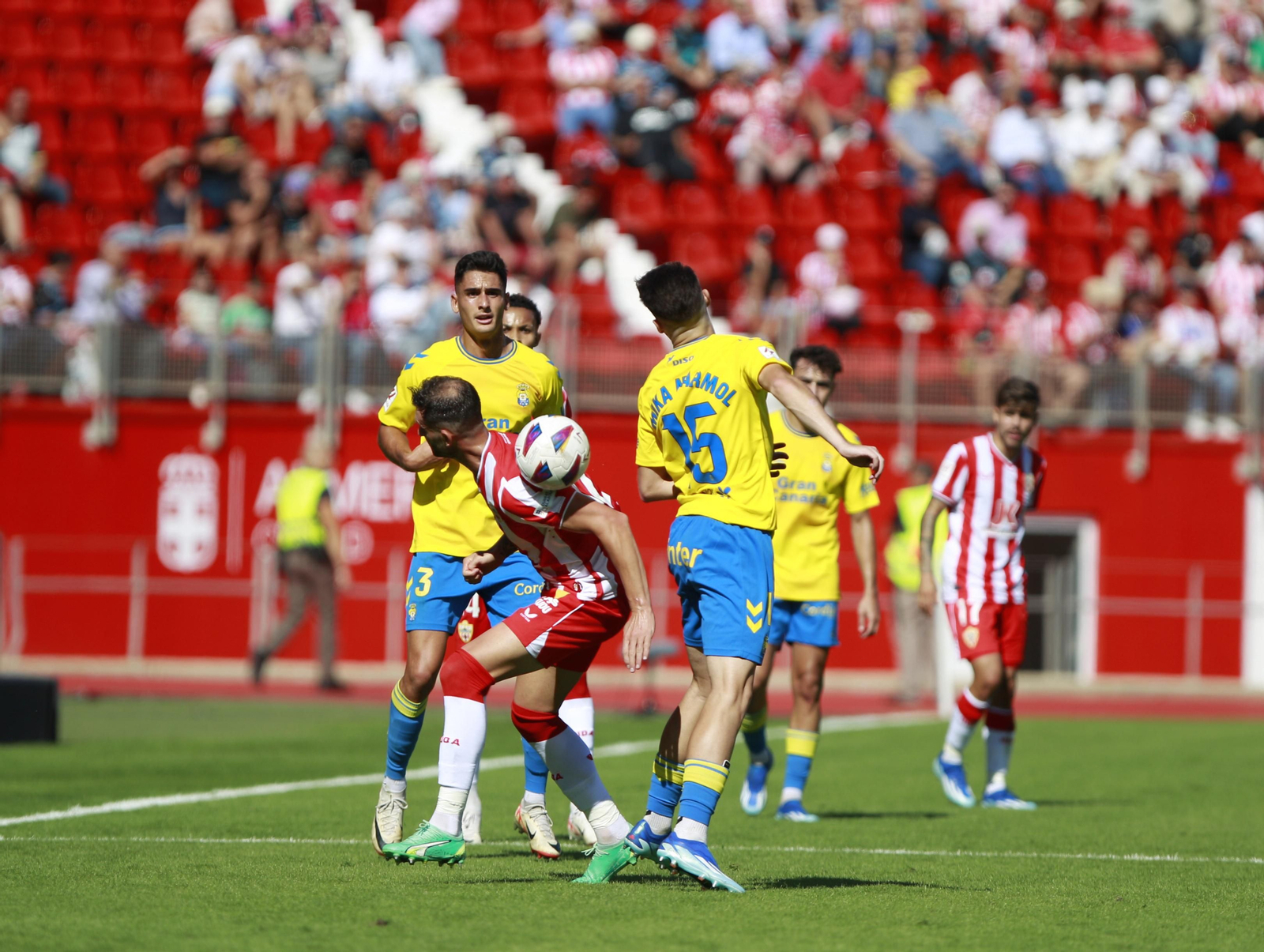 Imágenes del partido U.D. Almería-U.D. Las Palmas