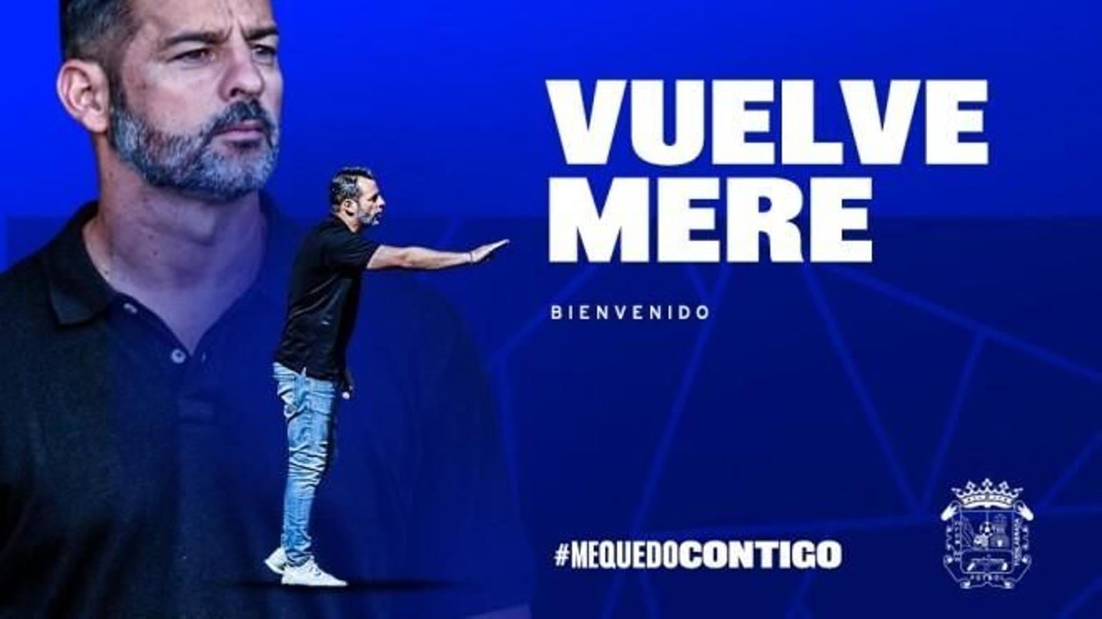 El anuncio del fichaje de Mere por el Fuenlabrada.