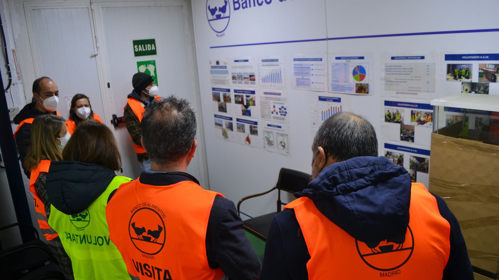 El acto de entrega permitió a los presentes conocer la actividades del Banco de Alimentos para paliar los casos de pobreza cada vez más acuciantes.