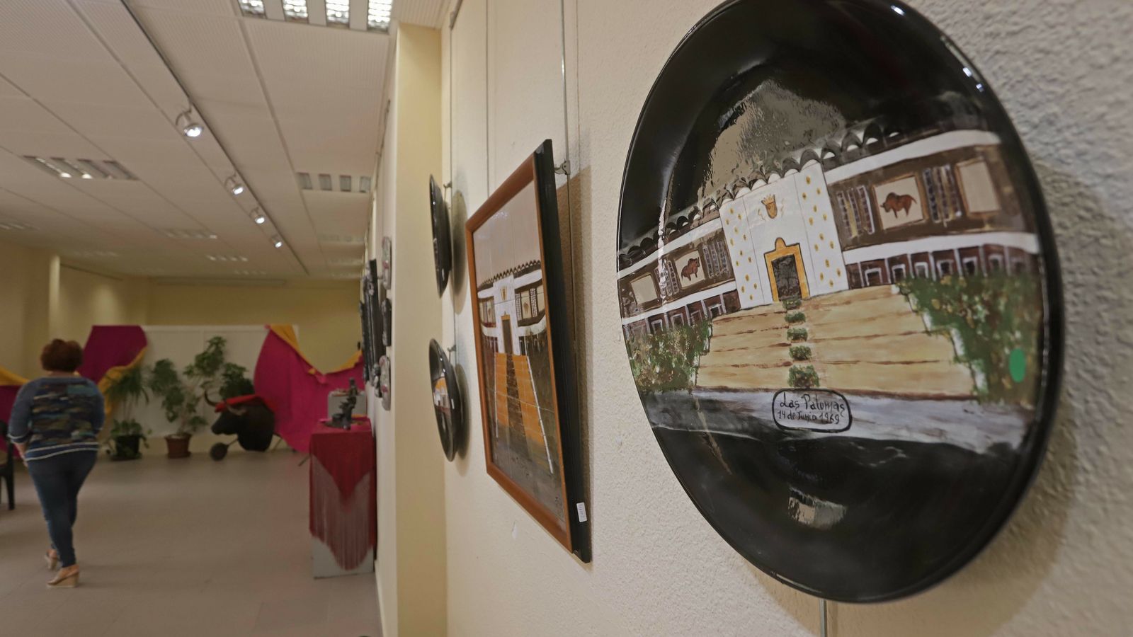 Cerámicas de la plaza de toros Las Palomas