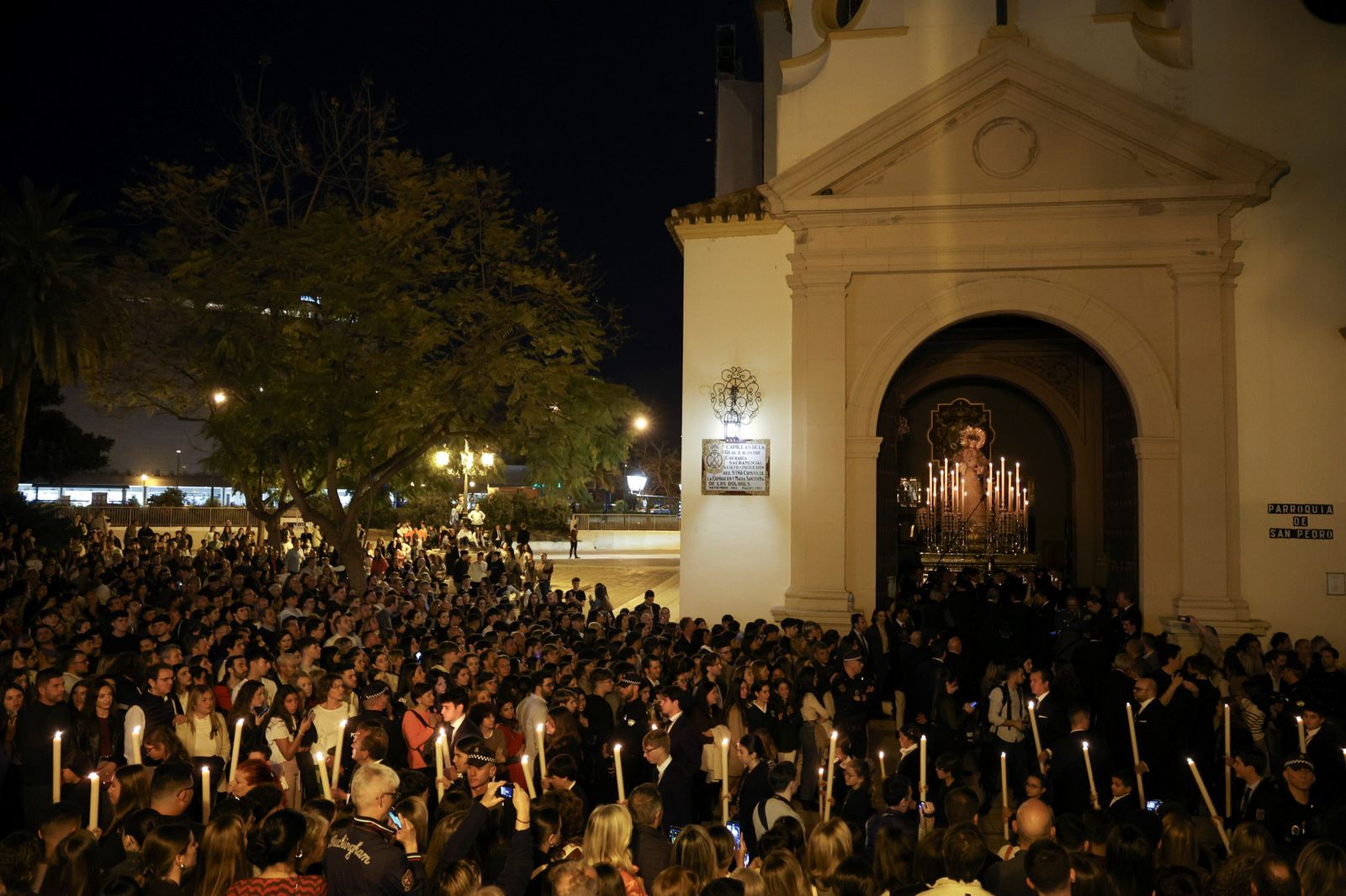 Los mejores momentos del Viernes de Dolores en Málaga, en fotos