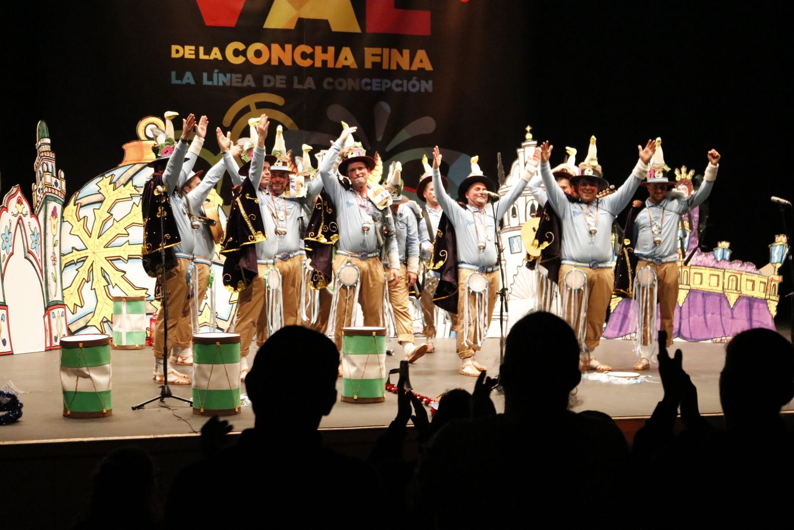 Imágenes de la II Semifinal del Carnaval de la Concha Fina en La Línea