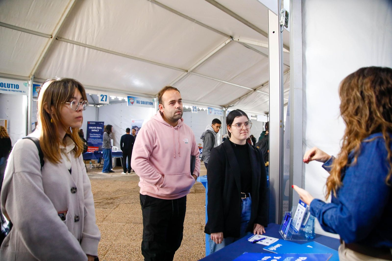 Las imágenes de la Inauguración de la Feria de Empleo 2025 en la Universidad de Almería
