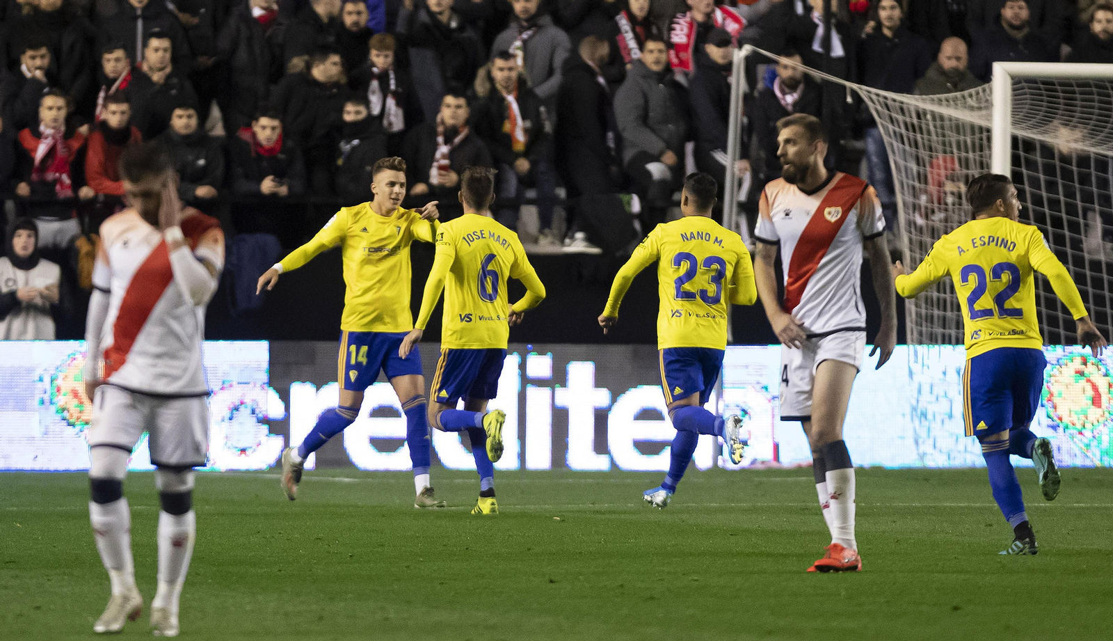 Las imágenes del Rayo-Cádiz