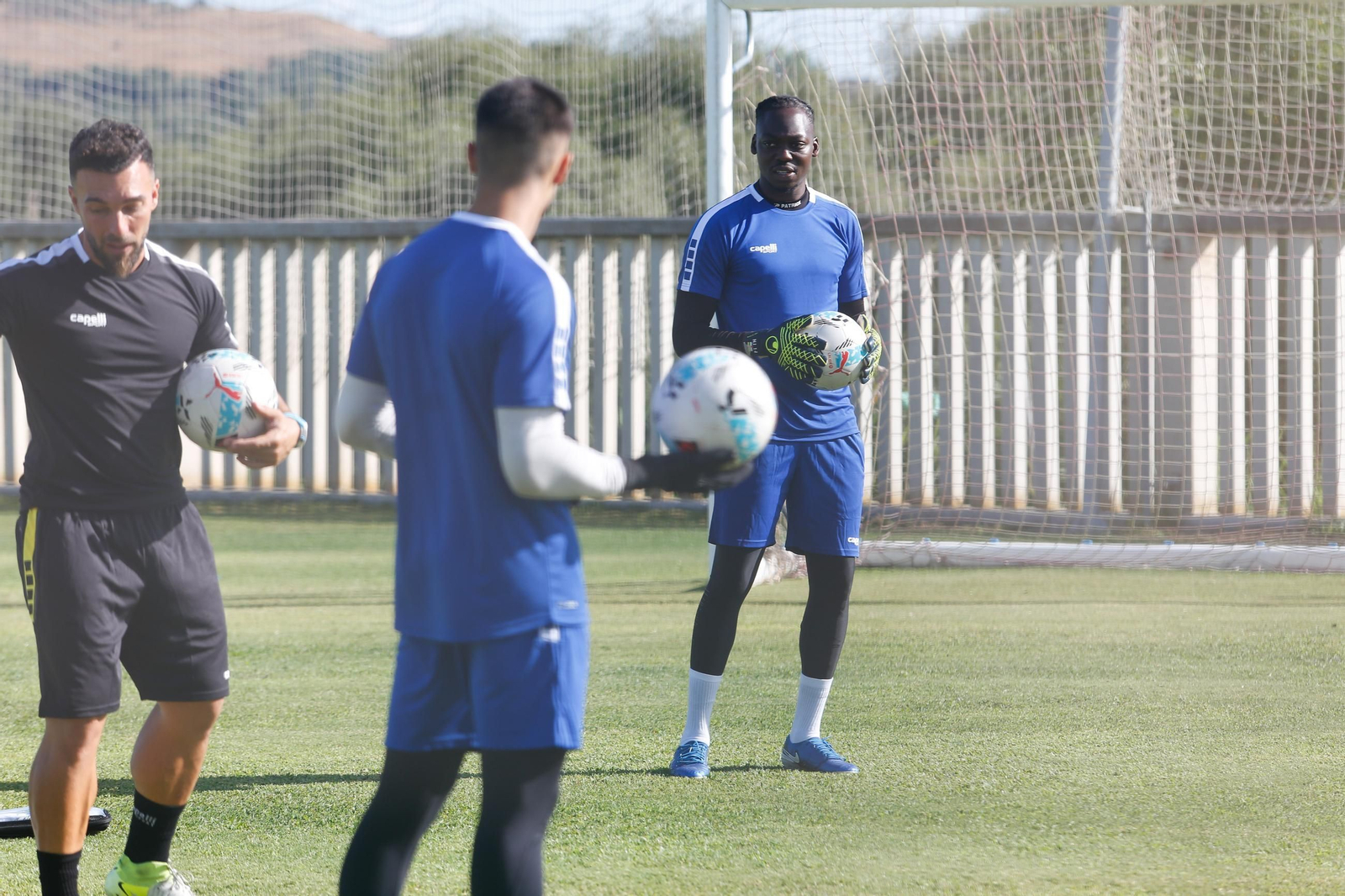Las fotos del entrenamiento de pretemporada del Algeciras en La Menacha