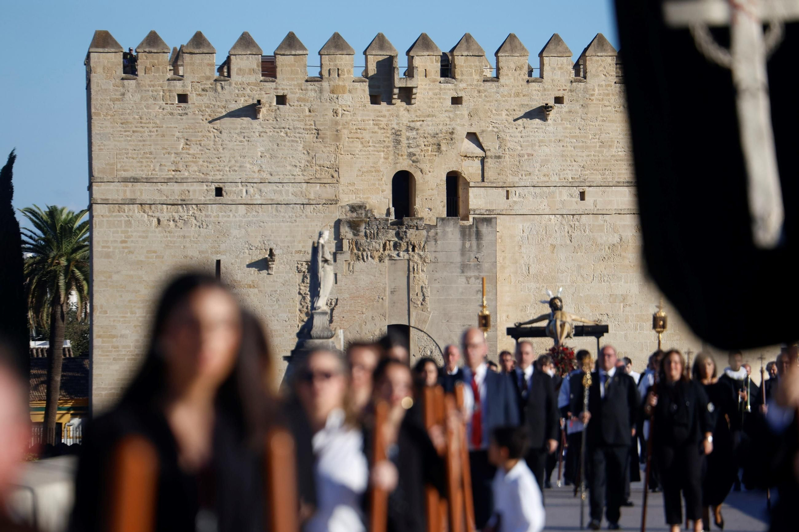 Santísimo Cristo de la Caridad de Pozoblanco, en el Magno Vía Crucis de Córdoba