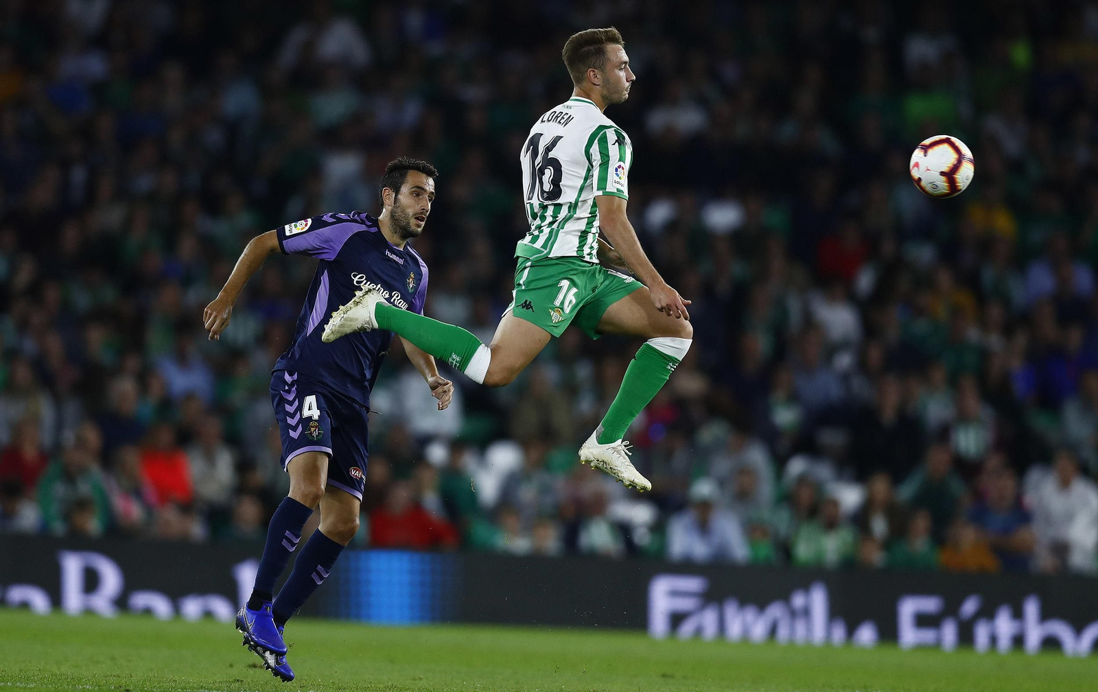 Las imágenes del Betis-Valladolid