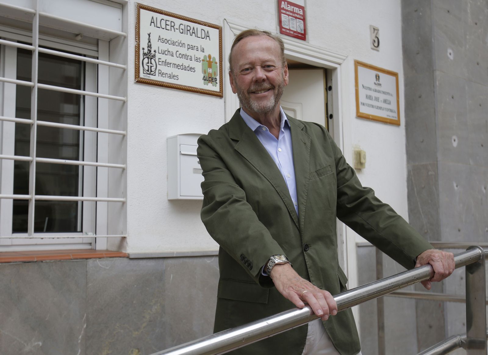 Pablo Beca es presidente de Alcer Giralda y lleva 17 años trasplantado.