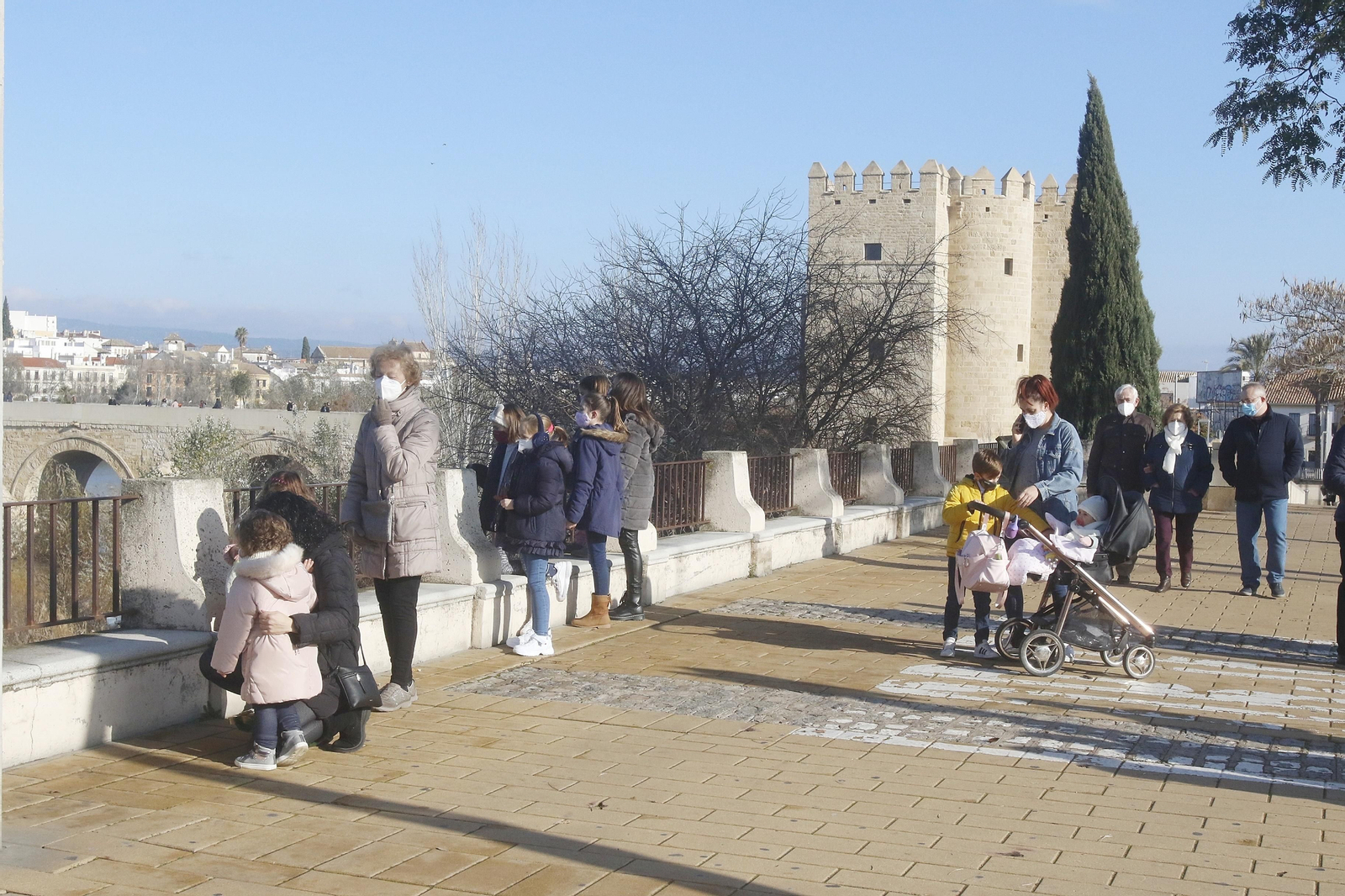 La Cabalgata en globo de los Reyes Magos en Córdoba