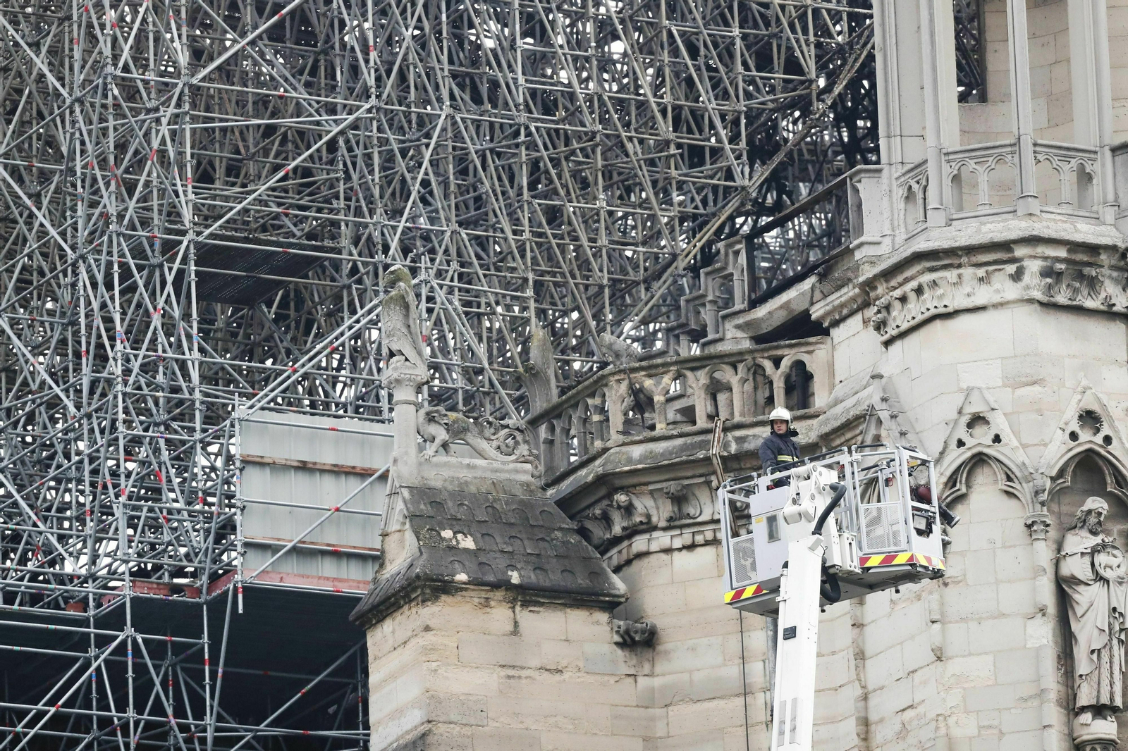 Las imágenes de Notre Dame tras la tragedia