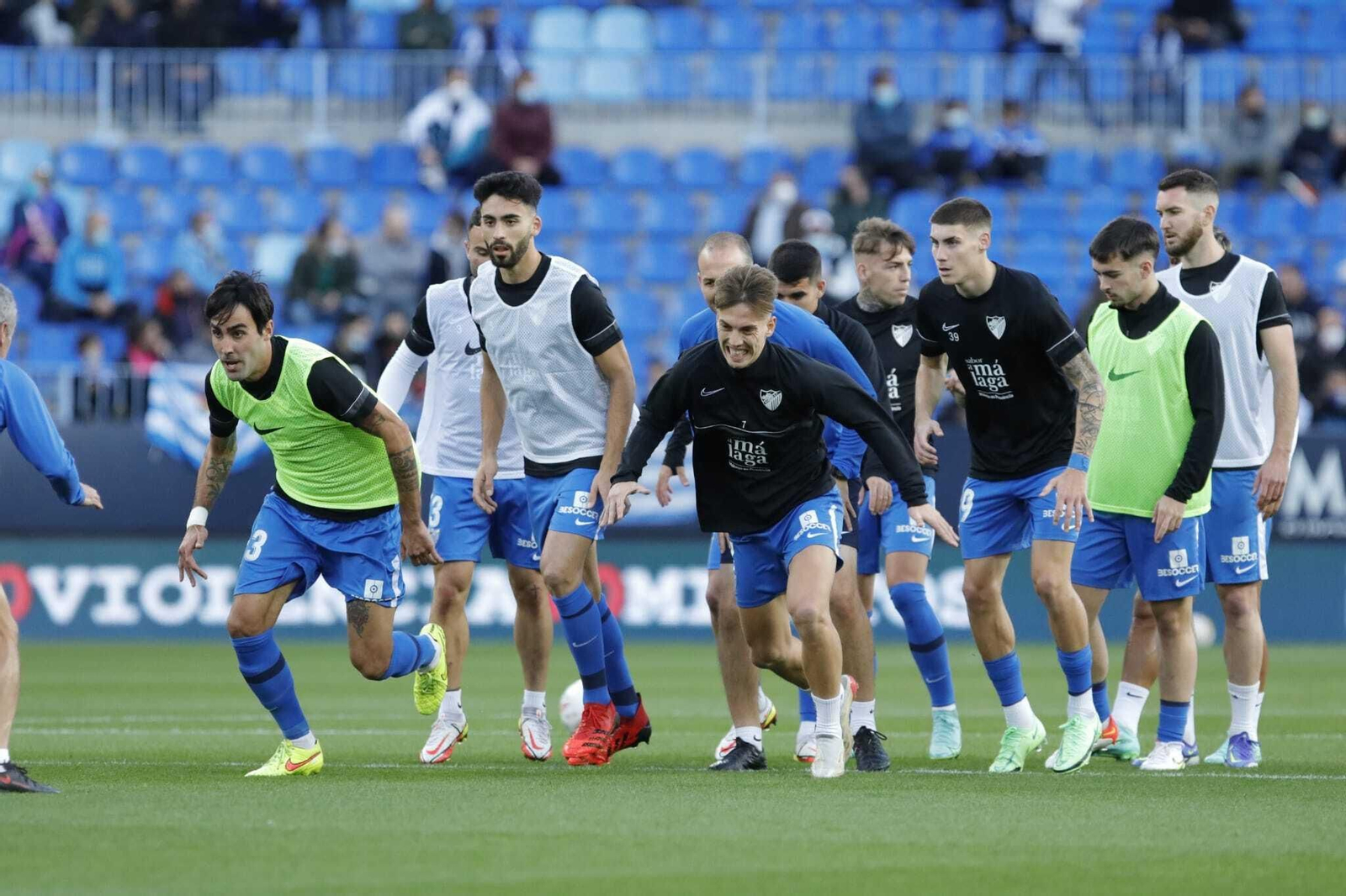 Las fotos del Málaga CF-Sporting de Gijón