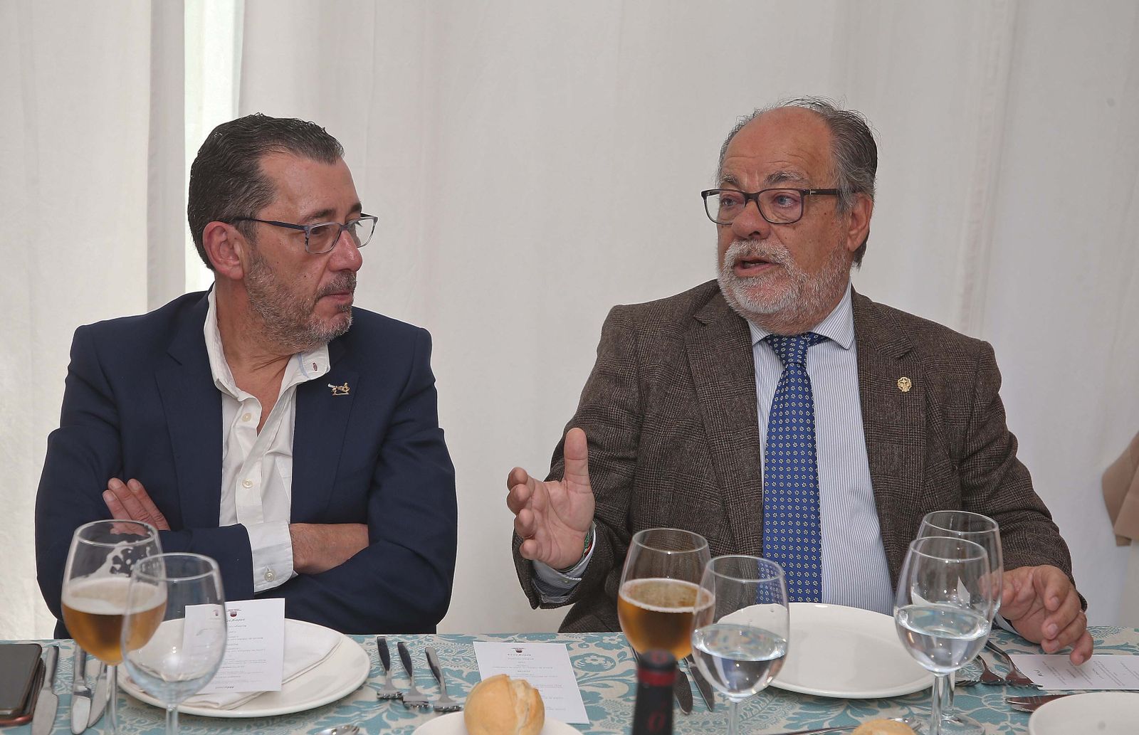 Fotos de la tertulia cofrade de Europa Sur en Algeciras 2023