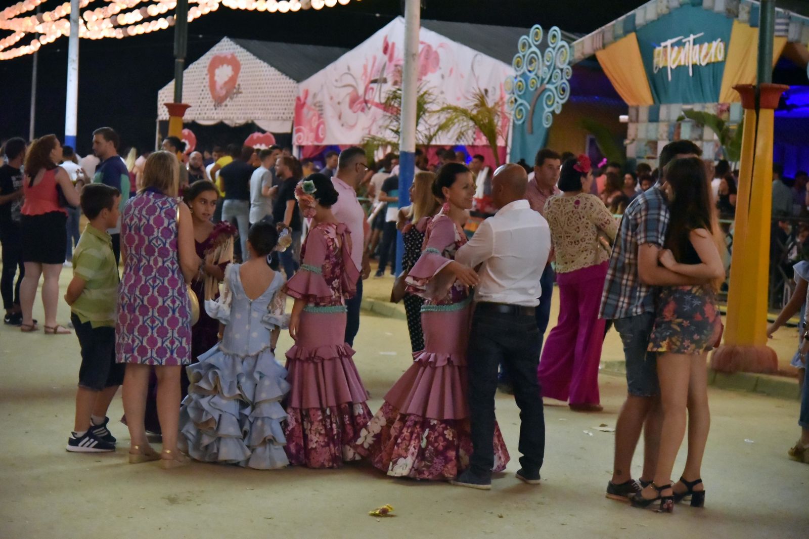 Las imágenes del Día de la Mujer en la Feria de La Línea