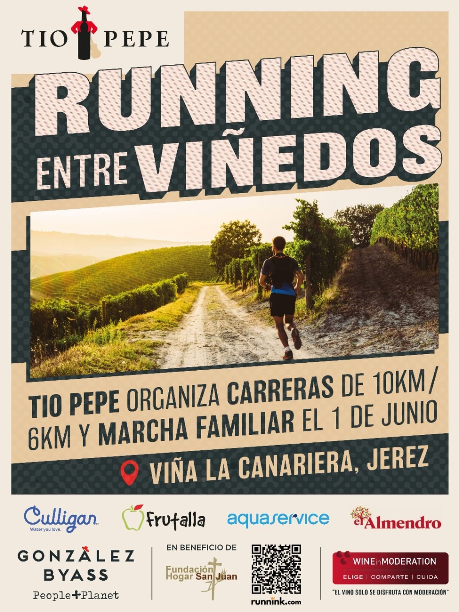 Cartel de la prueba.