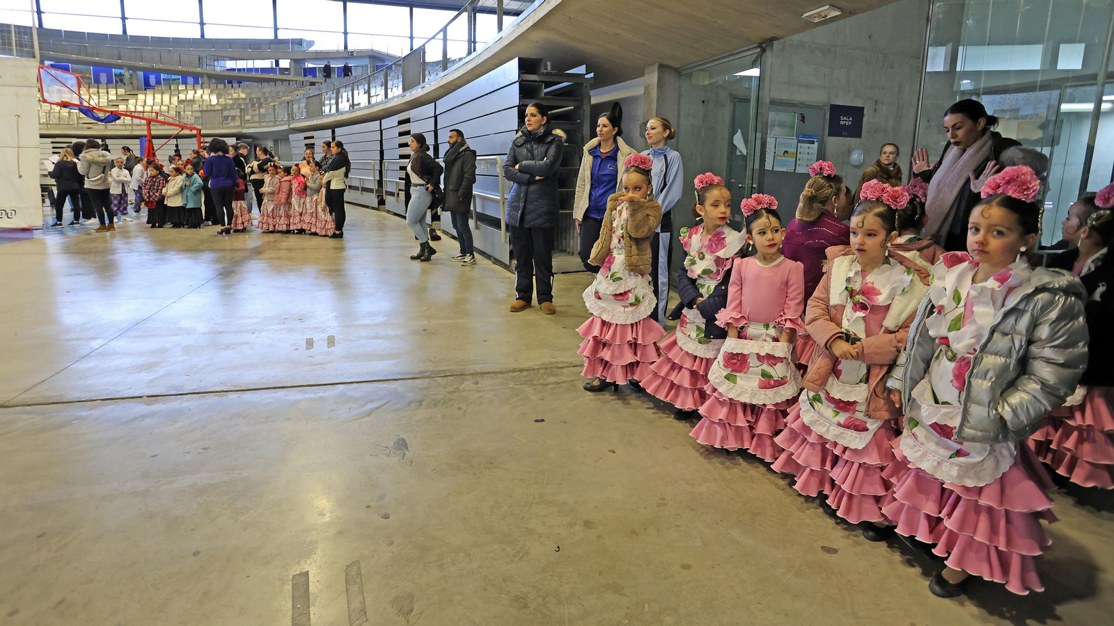 Concurso de baile ‘Dancing Stars’ en el Palacio de Deportes de Chapín en Jerez