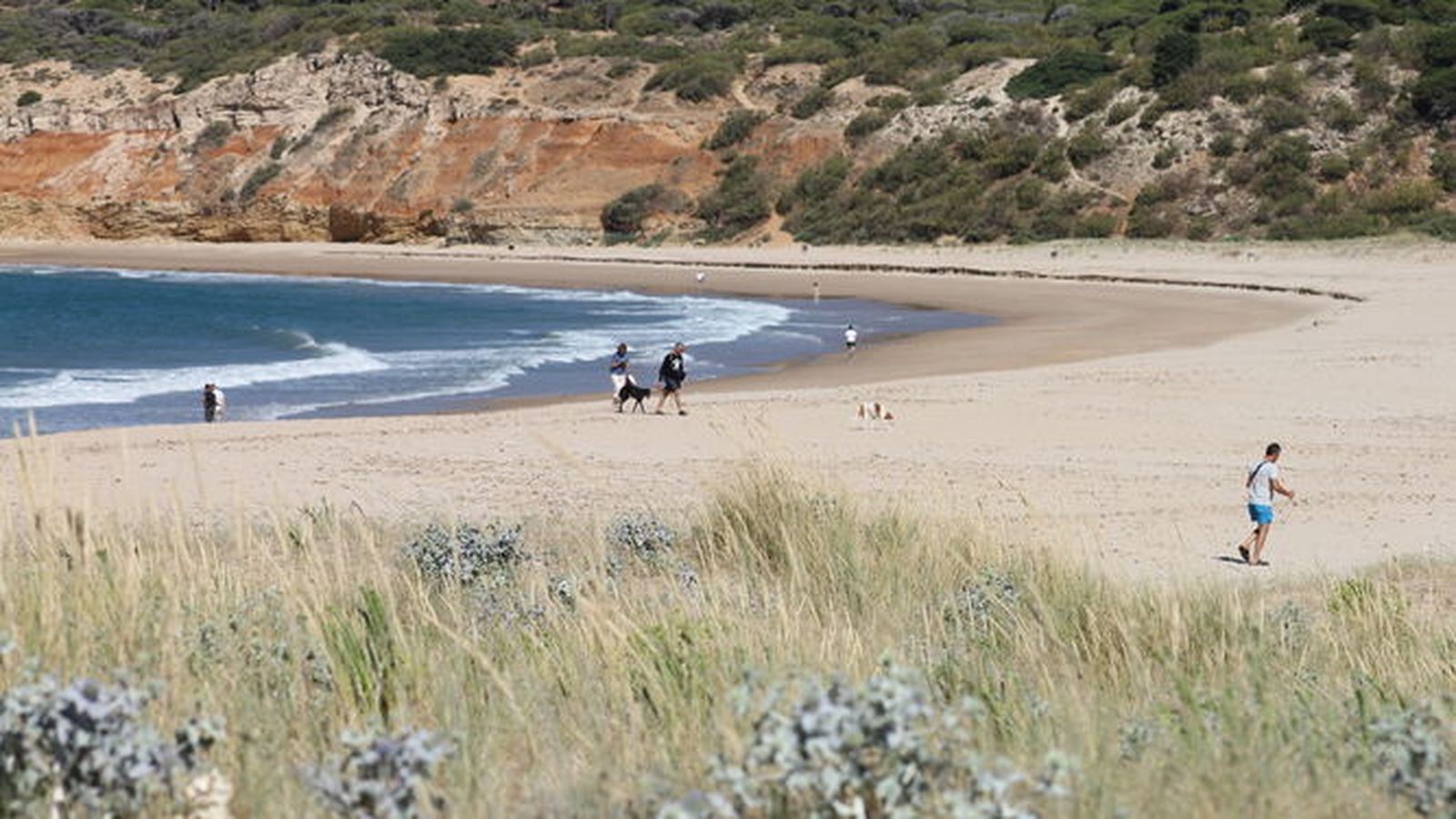 Una playa, la de la Hierbabuena