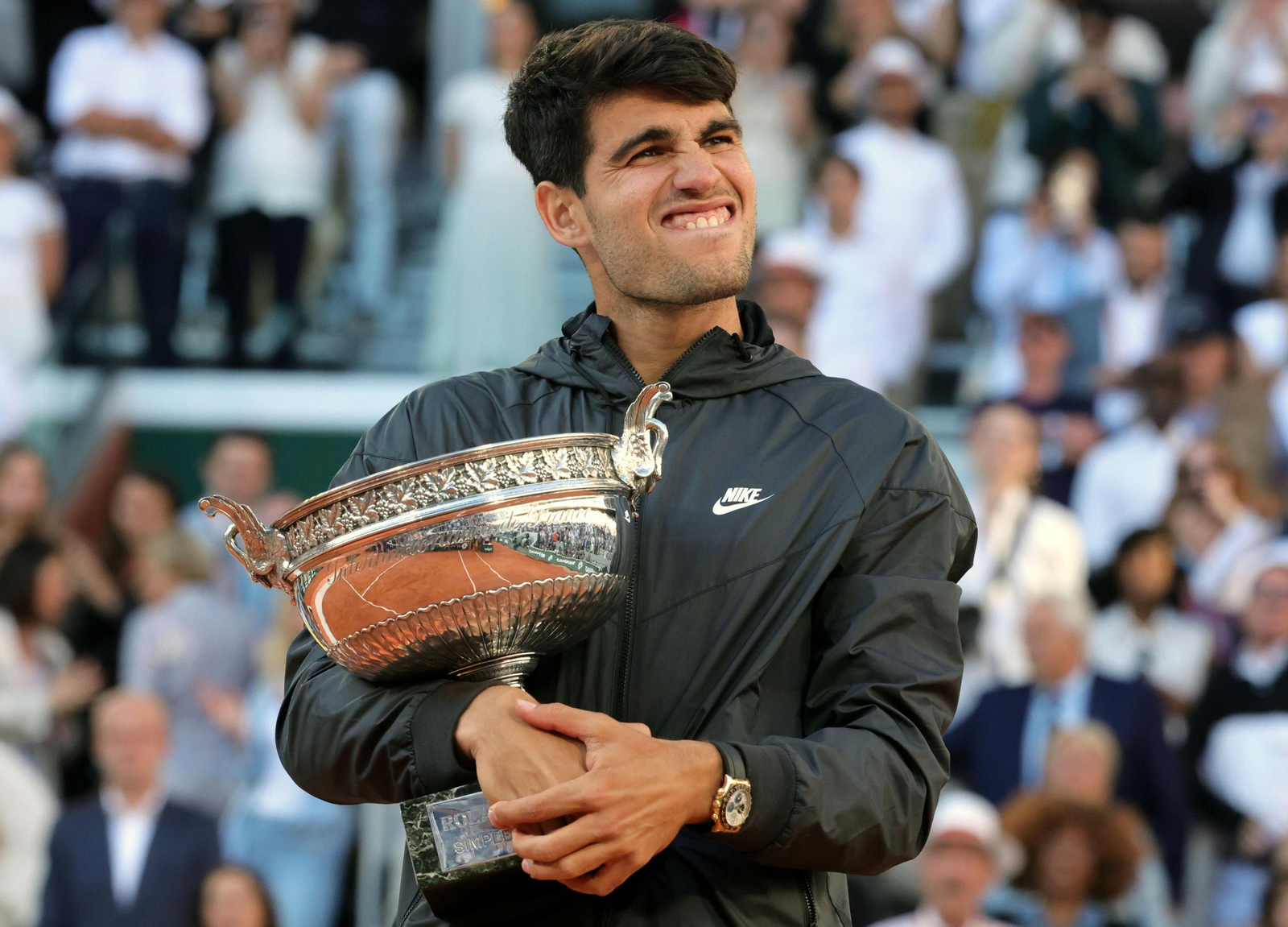 Las fotos del primer título de Carlos Alcaraz en Roland Garros
